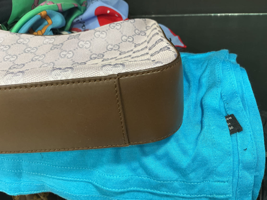 Borsa Gucci Hobo in Tela Rosa [Preloved]