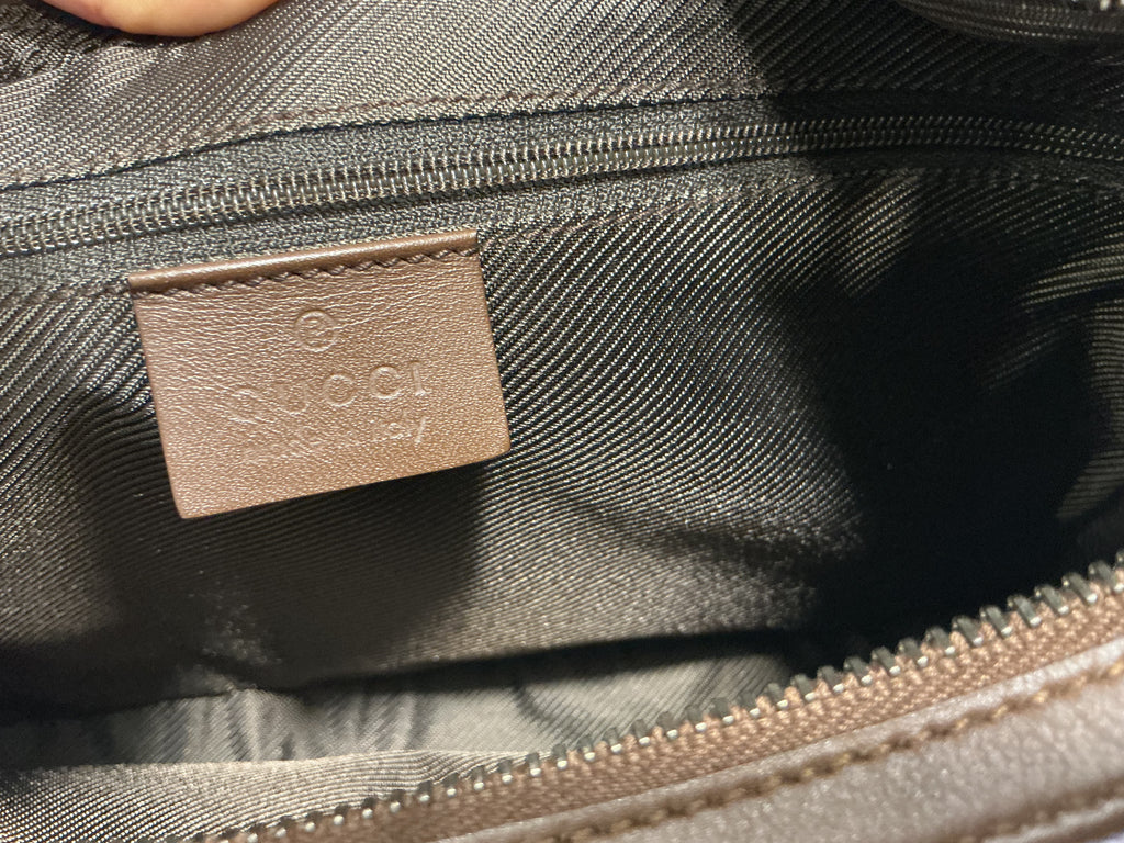 Borsa Gucci Hobo in Tela Rosa [Preloved]