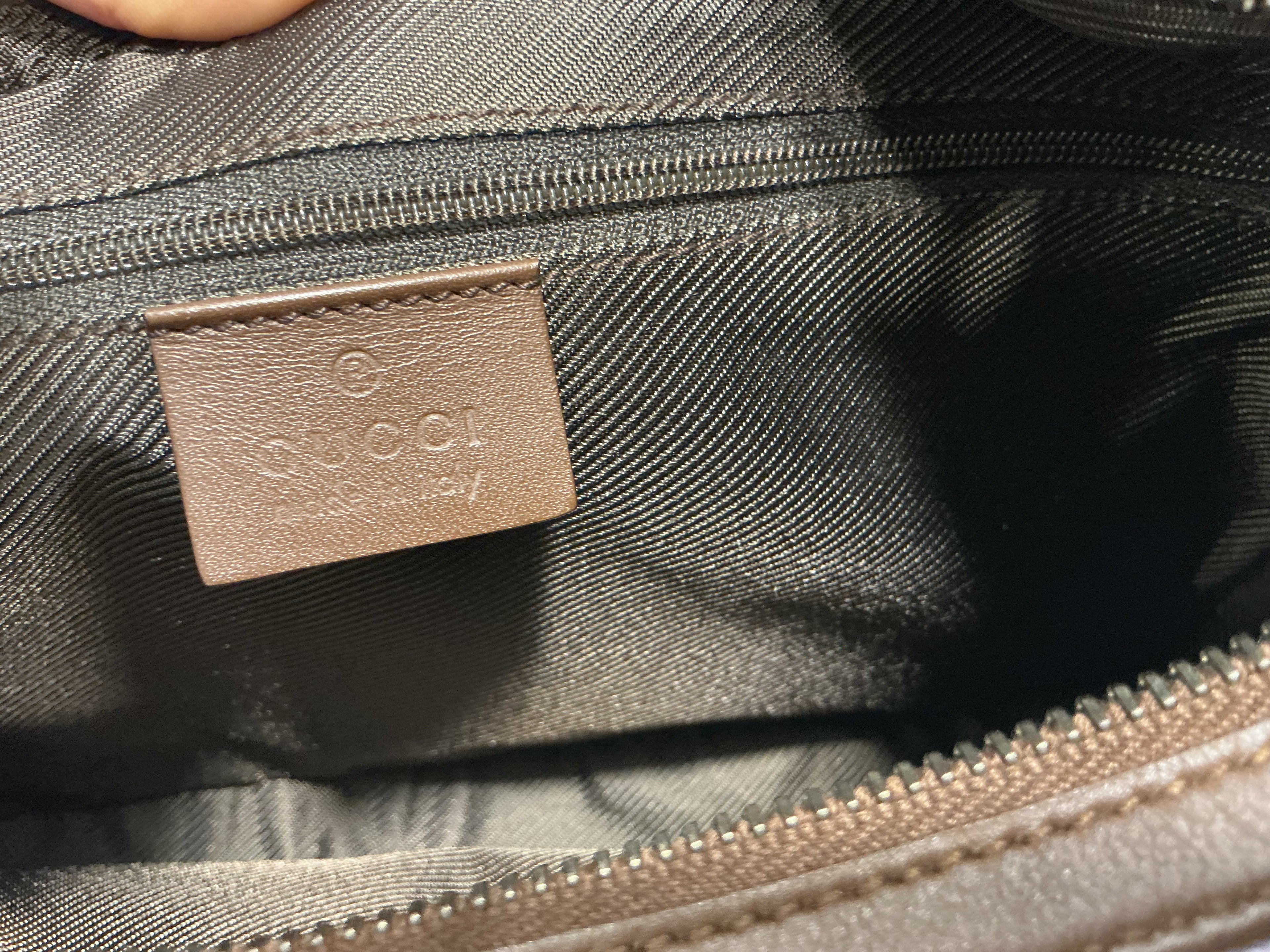 Borsa Gucci Hobo in Tela Rosa [Preloved]