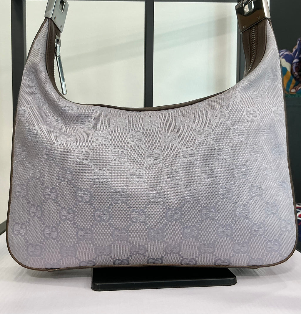 Borsa Gucci Hobo in Tela Rosa [Preloved]