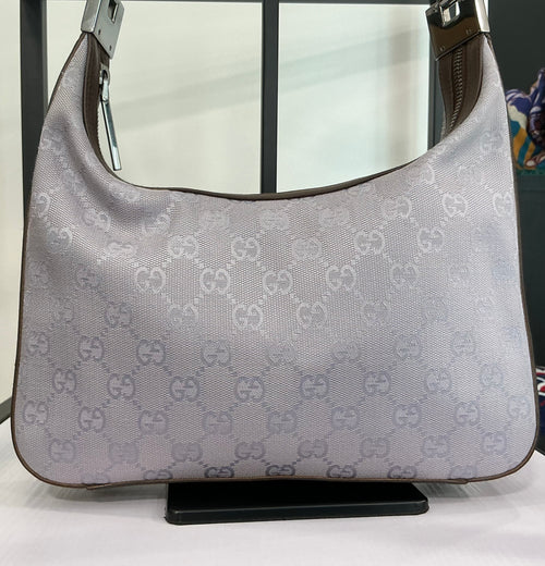 Borsa Gucci Hobo in Tela Rosa [Preloved]