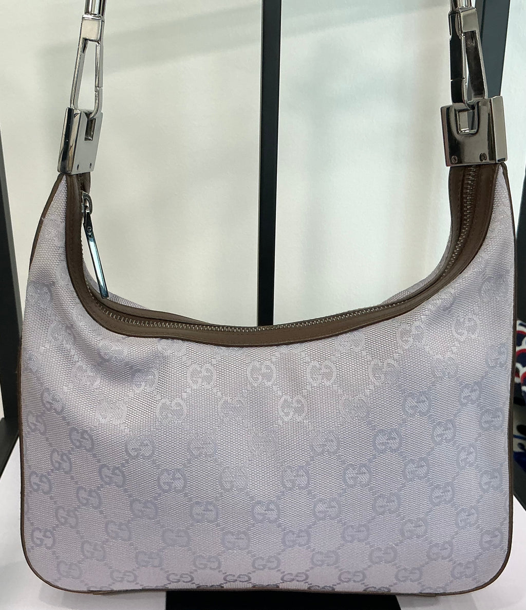 Borsa Gucci Hobo in Tela Rosa [Preloved]