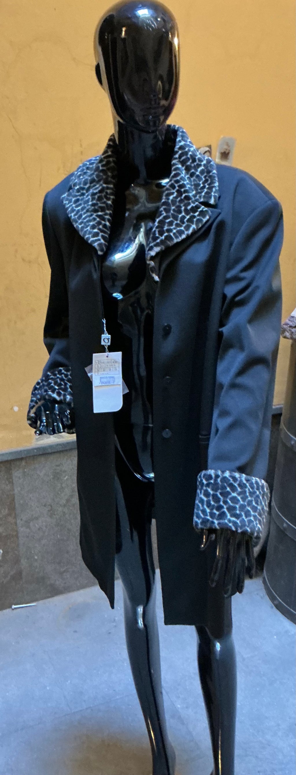Cappotto Nero Elena Mirò | Nuovo con Etichetta