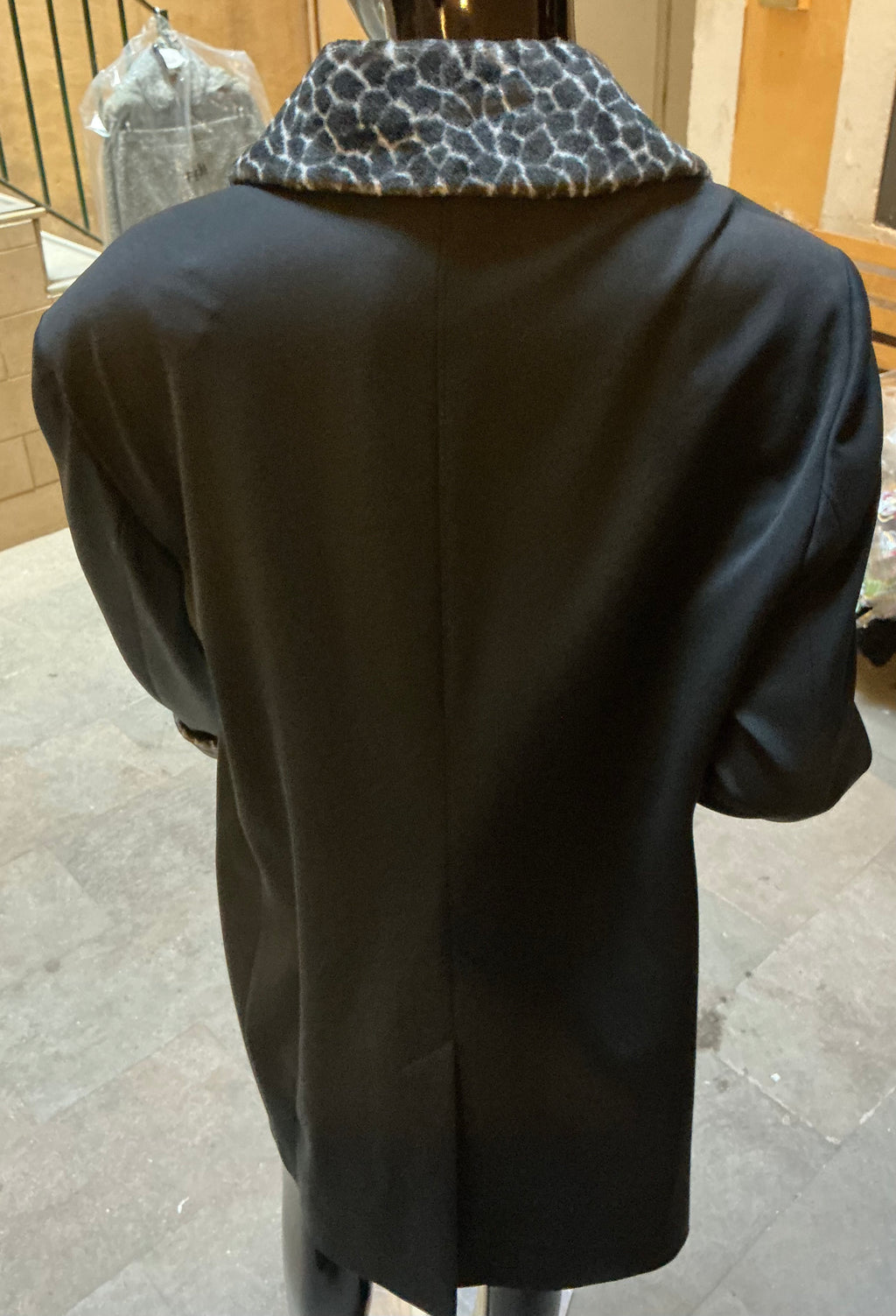 Cappotto Nero Elena Mirò | Nuovo con Etichetta