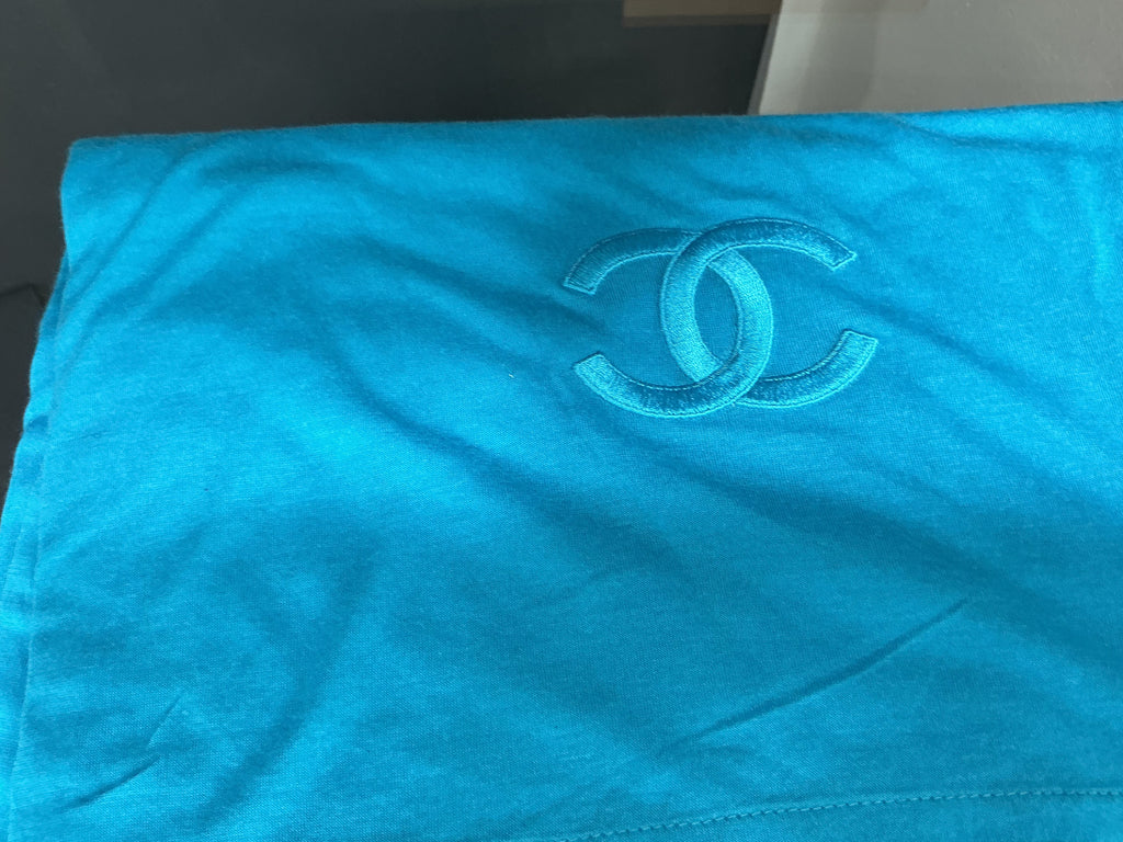 Stola Chanel Azzurra | Cashmere e Modal | Preloved