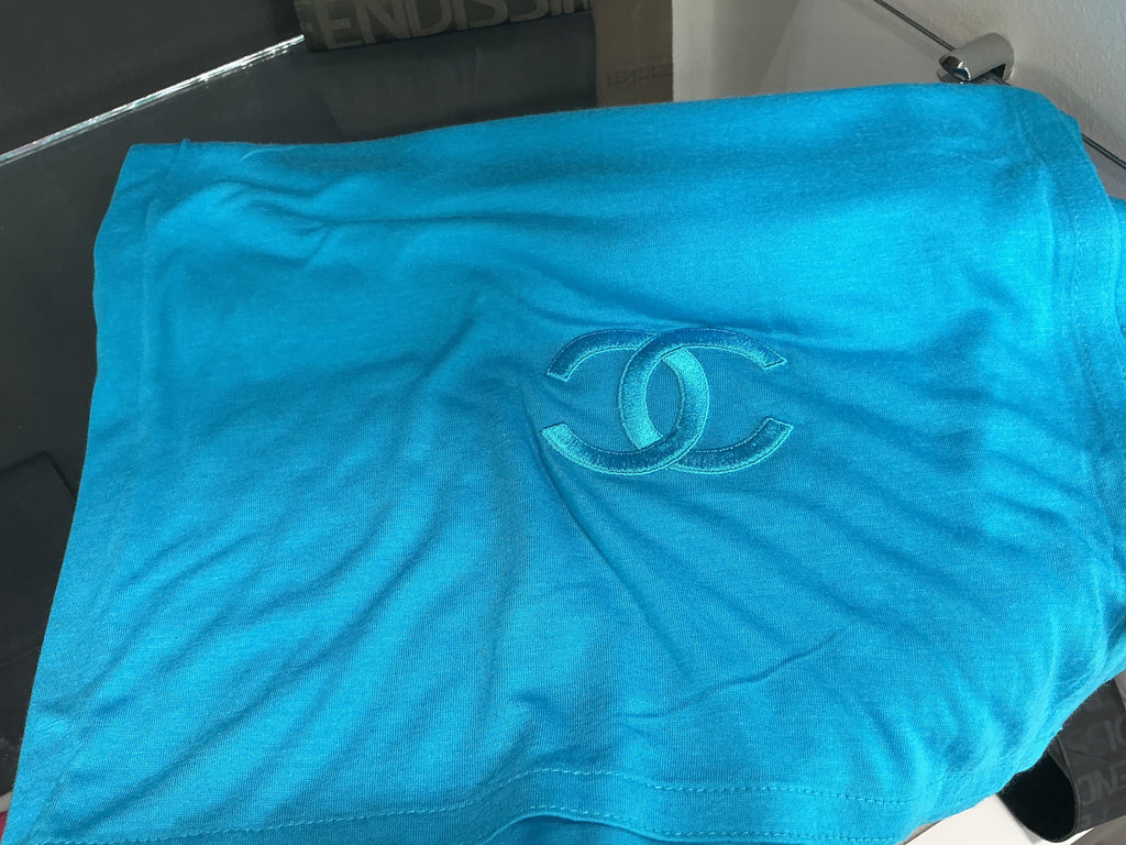 Stola Chanel Azzurra | Cashmere e Modal | Preloved