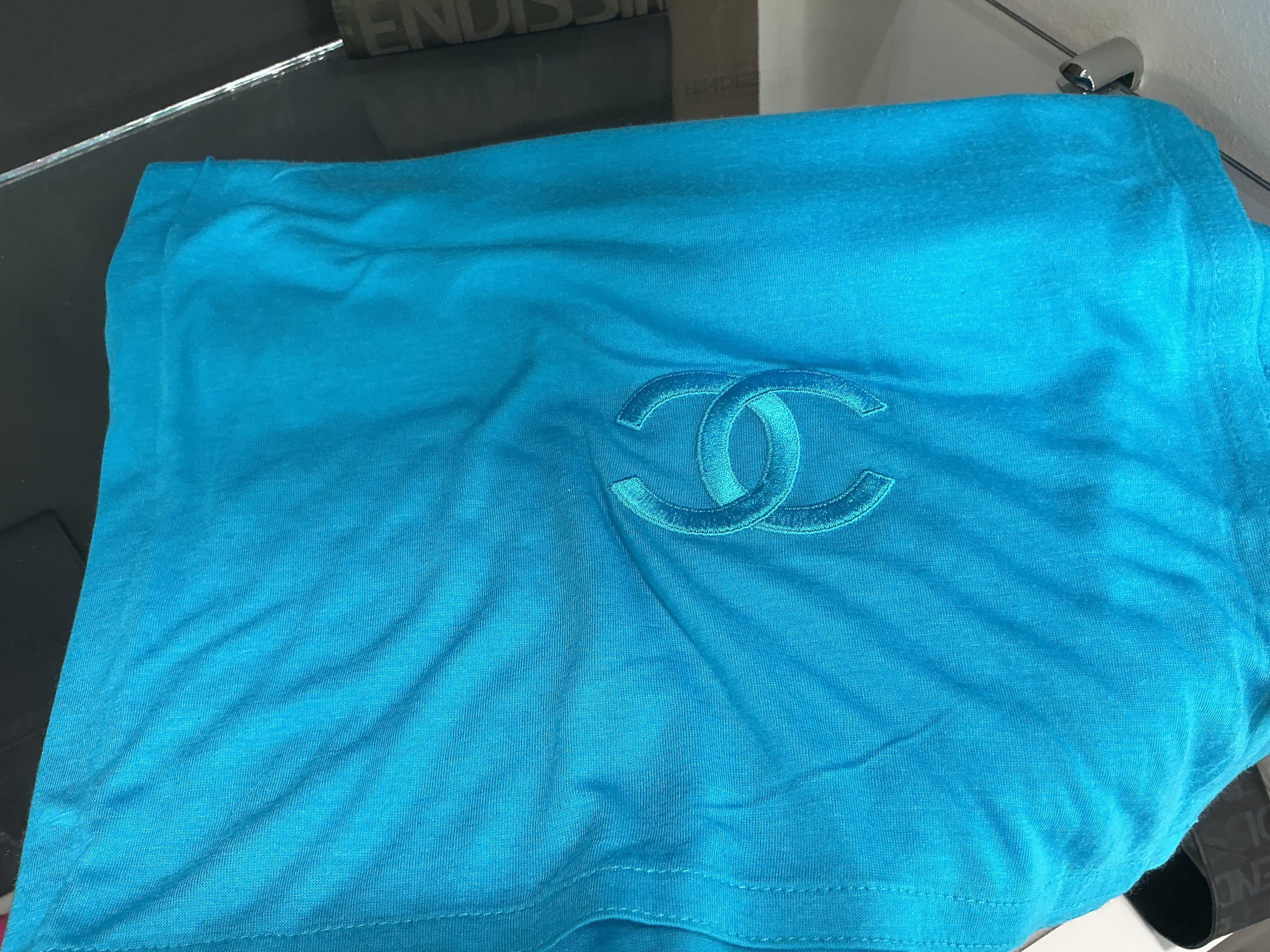 Stola Chanel Azzurra | Cashmere e Modal | Preloved