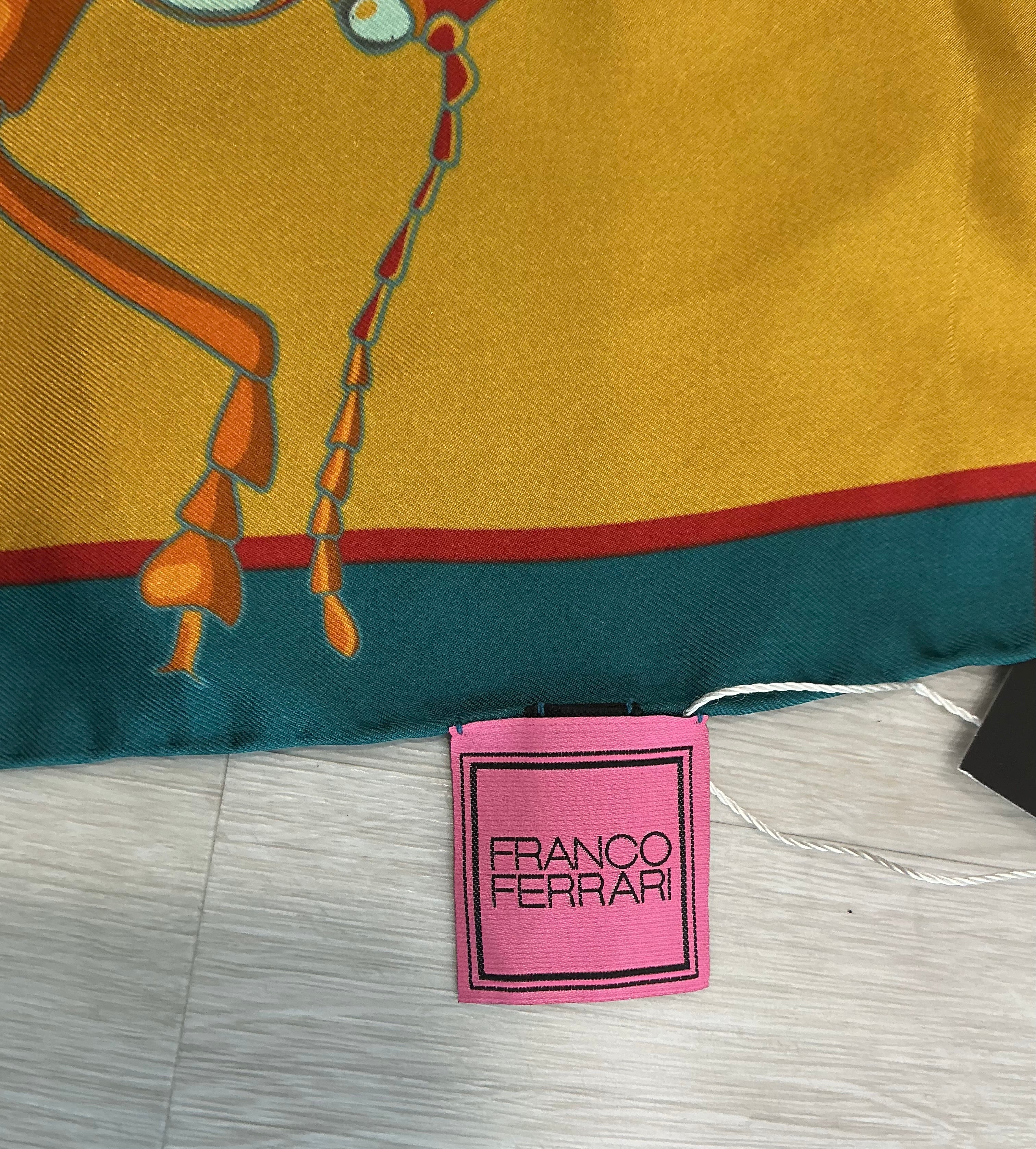 Foulard Franco Ferrari in seta [Preloved]