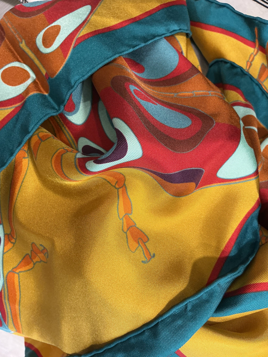 Foulard Franco Ferrari in seta [Preloved]