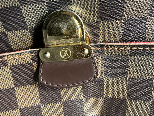 Borsa a Spalla Louis Vuitton Damier Ravello GM Marrone Damier Ebene [Preloved]