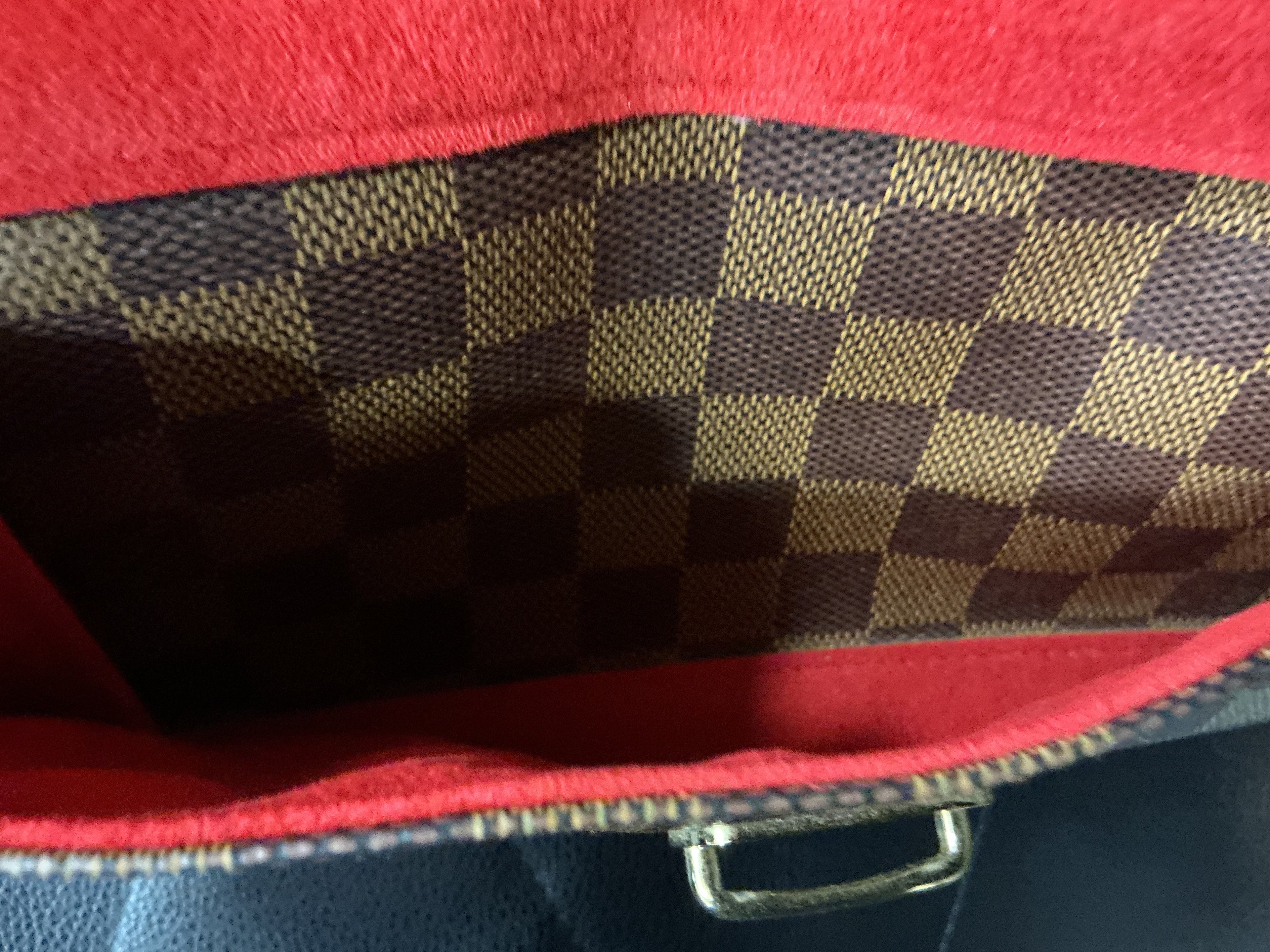 Borsa a Spalla Louis Vuitton Damier Ravello GM Marrone Damier Ebene [Preloved]