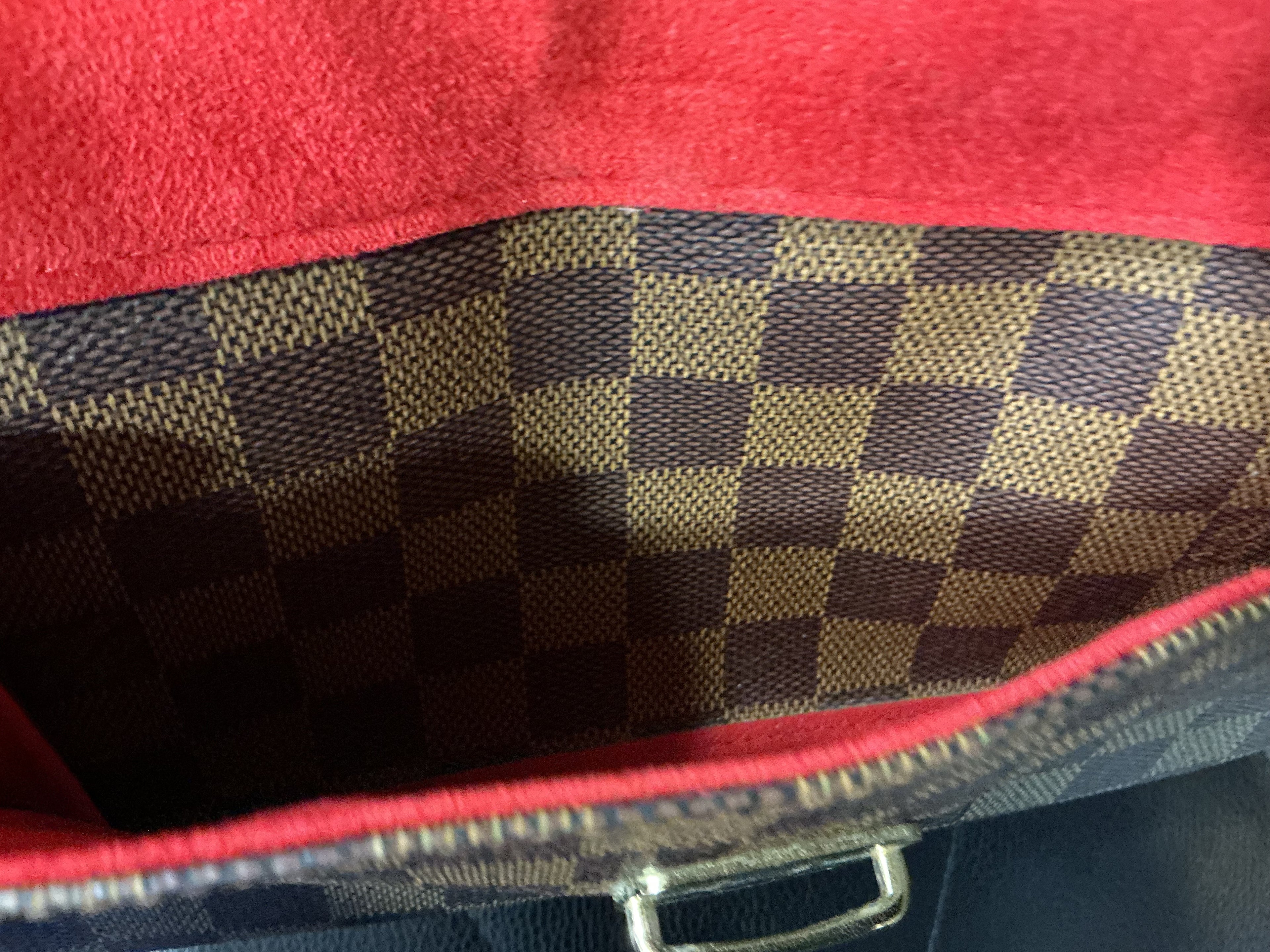 Borsa a Spalla Louis Vuitton Damier Ravello GM Marrone Damier Ebene [Preloved]