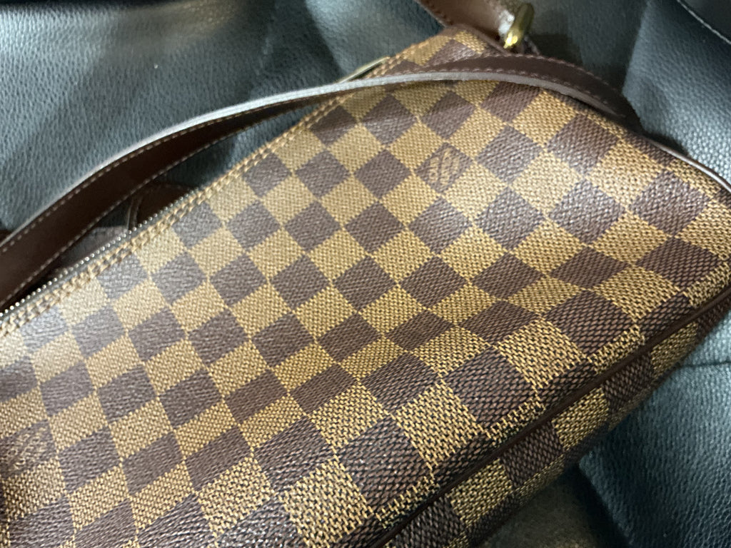 Borsa a Spalla Louis Vuitton Damier Ravello GM Marrone Damier Ebene [Preloved]
