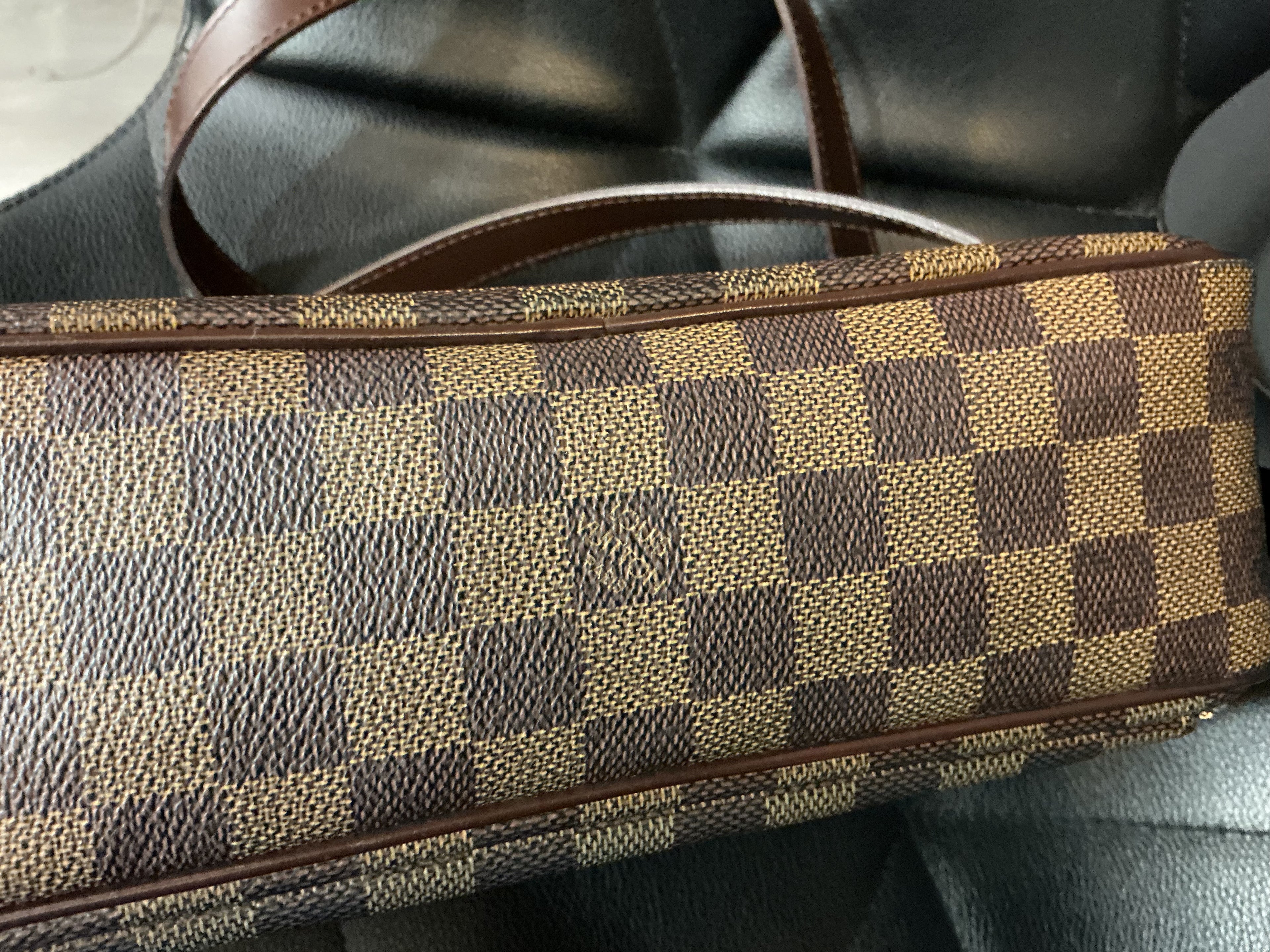 Borsa a Spalla Louis Vuitton Damier Ravello GM Marrone Damier Ebene [Preloved]