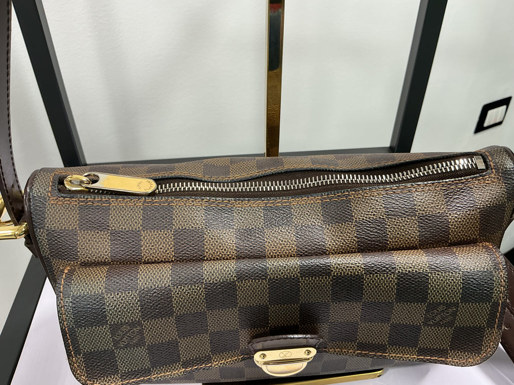Borsa a Spalla Louis Vuitton Damier Ravello GM Marrone Damier Ebene [Preloved]