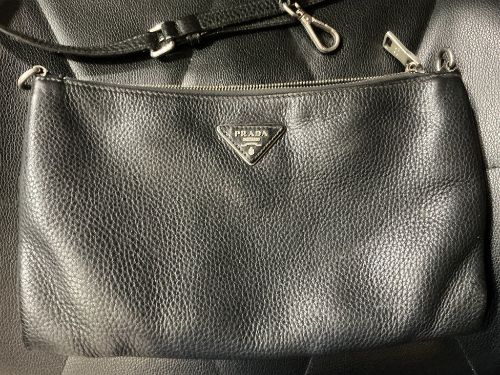 Borsa a Tracolla Prada Pelle Nera [Preloved]