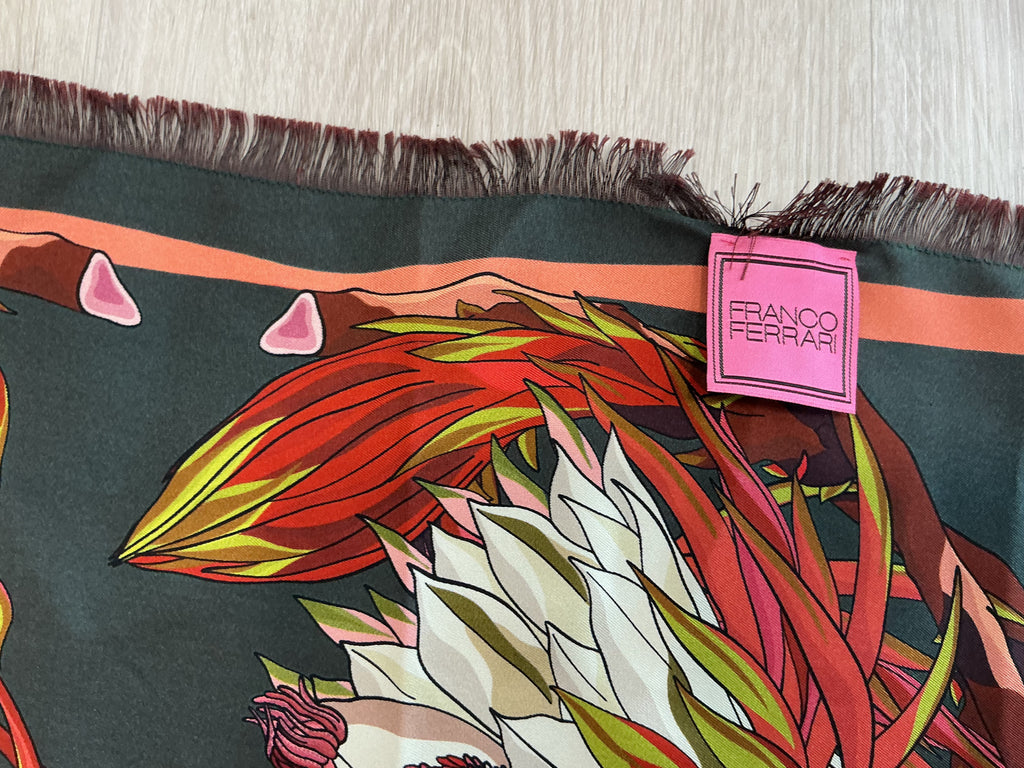 Foulard Franco Ferrari Seta 100%