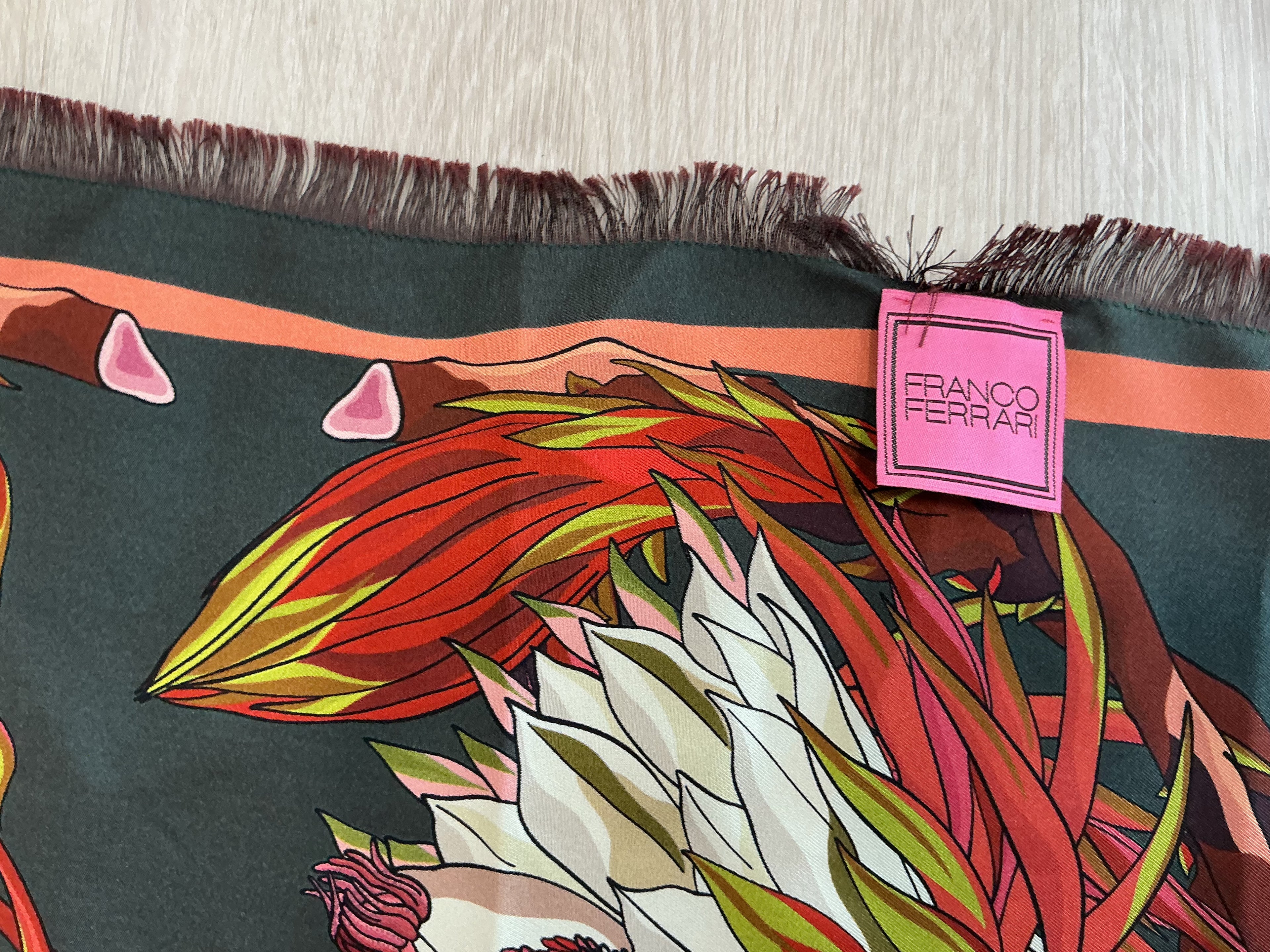 Foulard Franco Ferrari Seta 100%