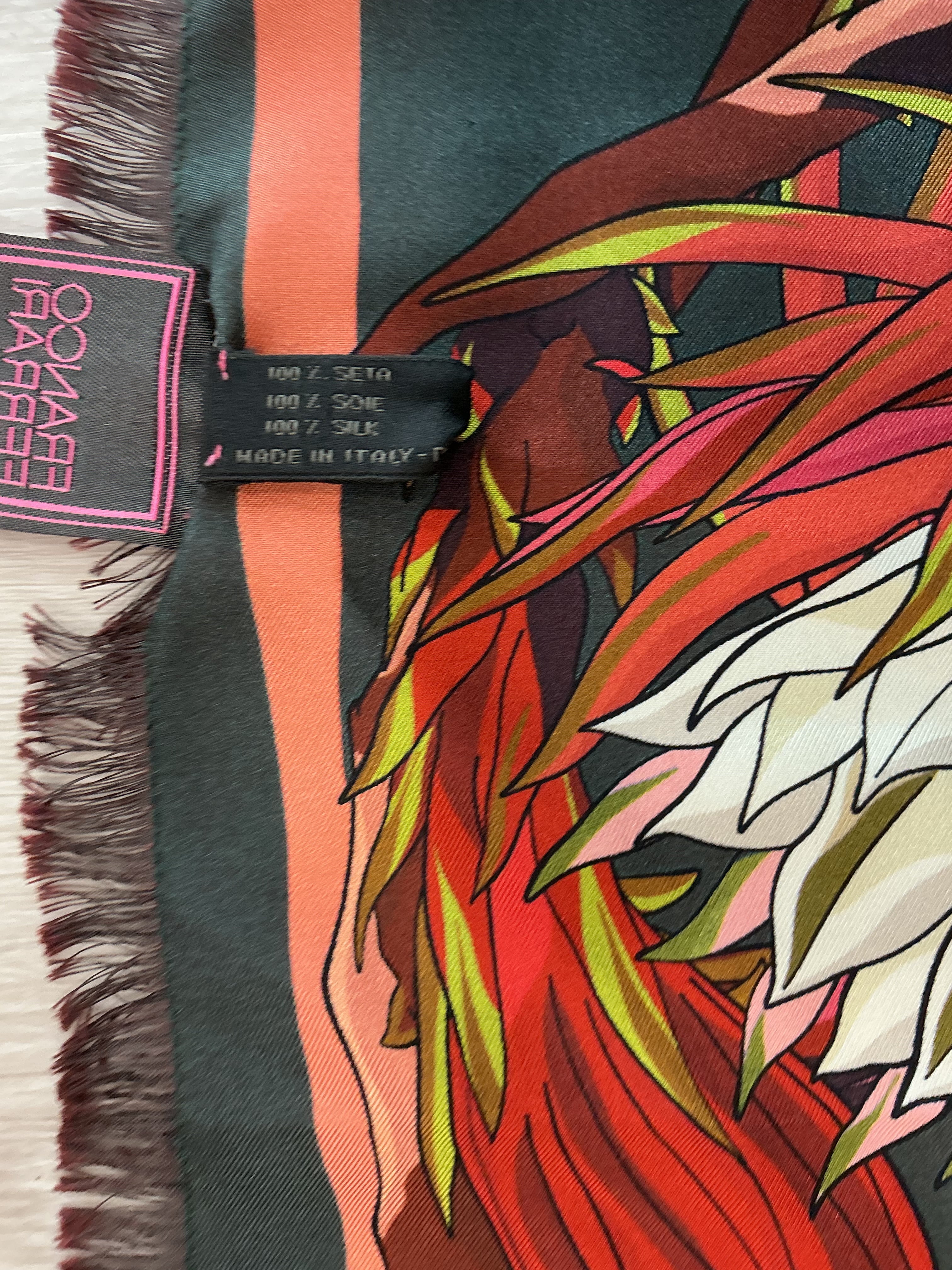 Foulard Franco Ferrari Seta 100%