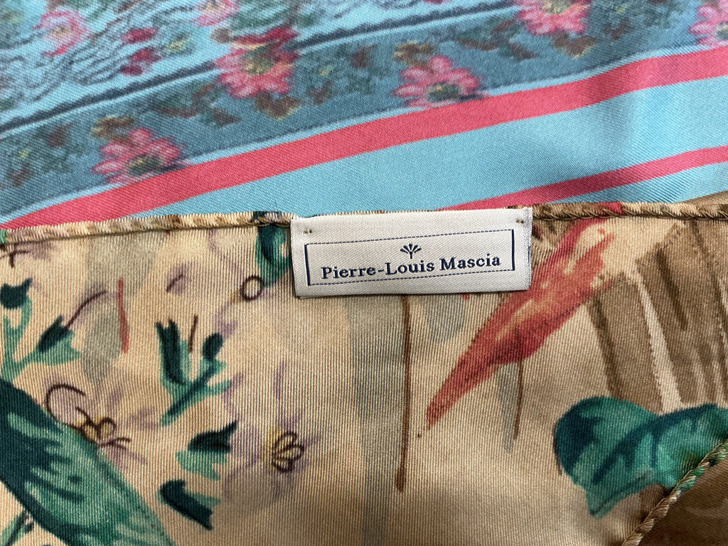 Foulard Pierre Louis Mascia in seta [Preloved]