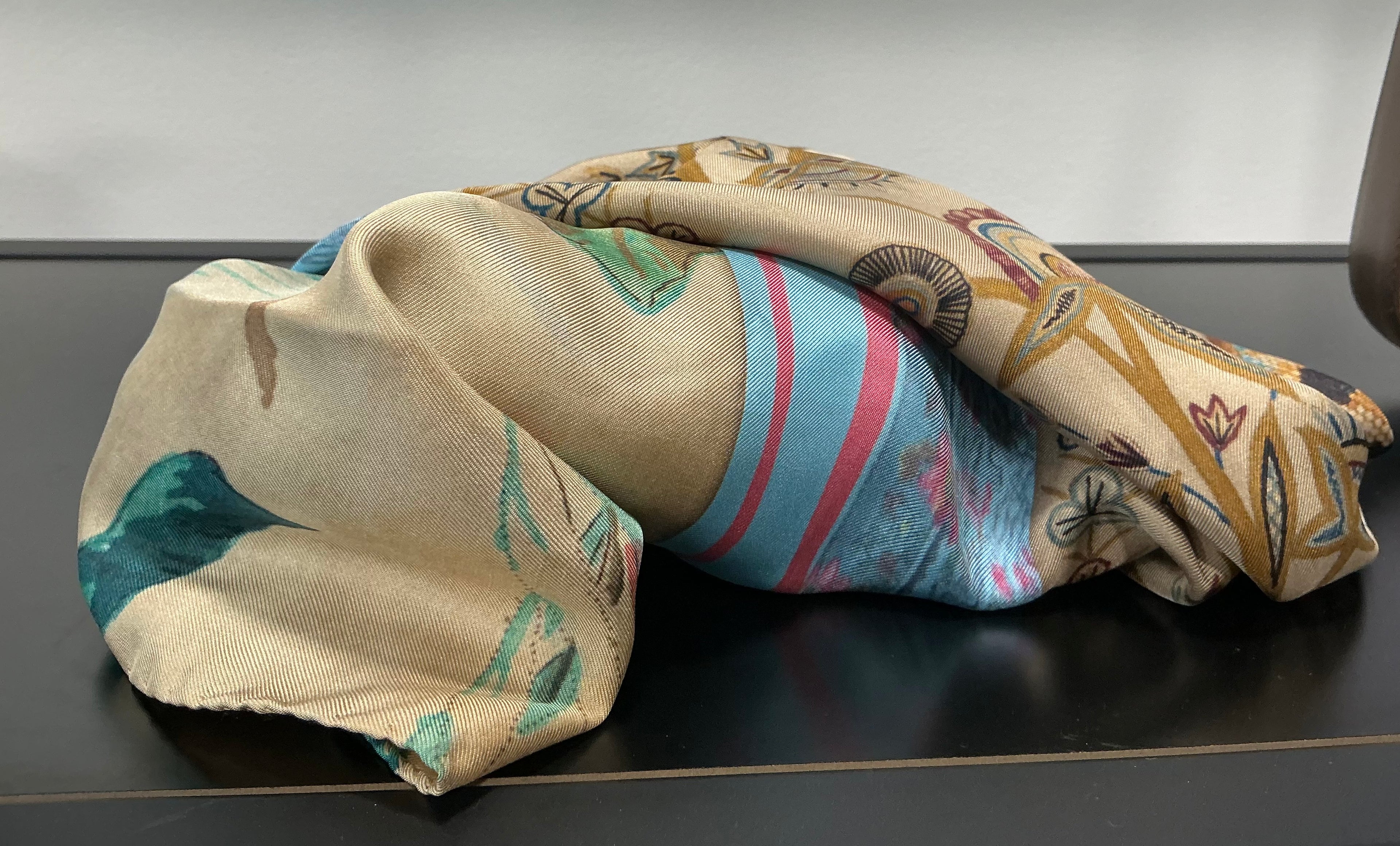 Foulard Pierre Louis Mascia in seta [Preloved]