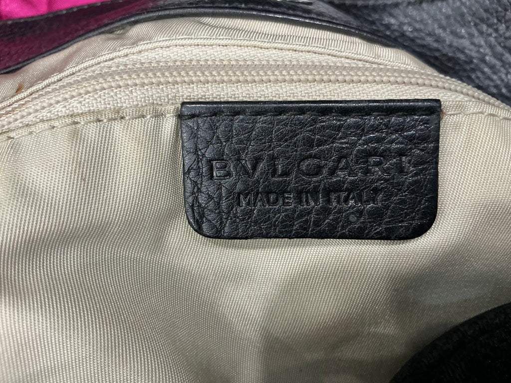 Borsa Bulgari Chandra in Tela Nera — Preloved