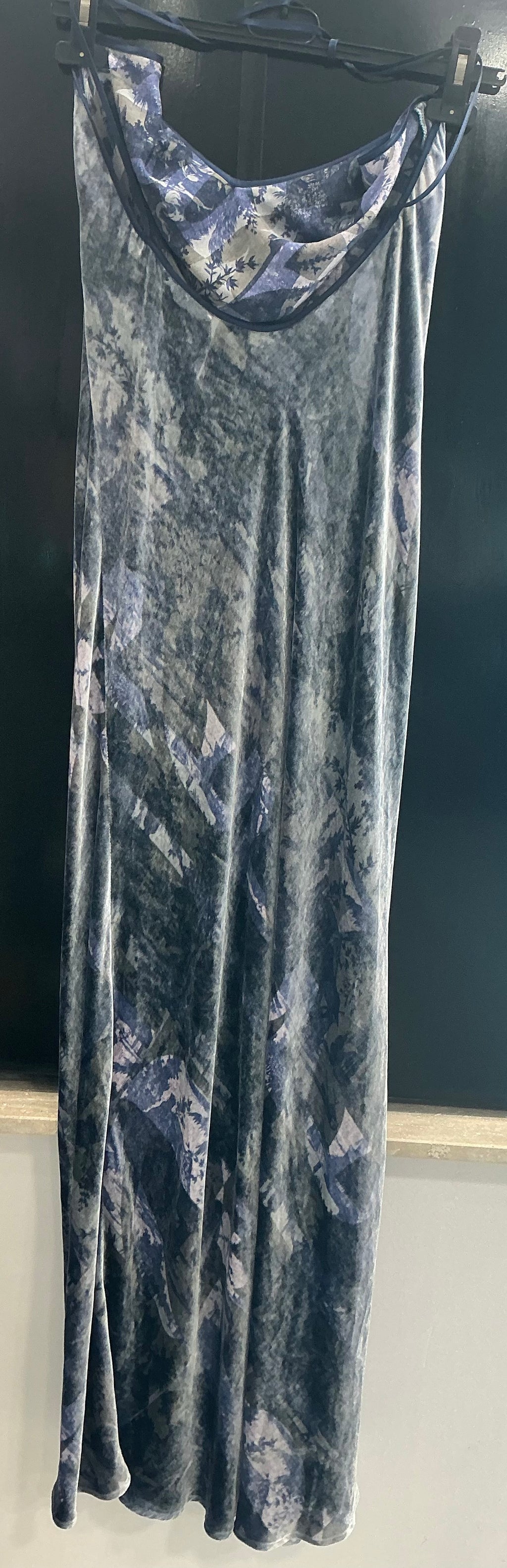 Vestito Pierre Louis Mascia in Viscosa & Seta Floreale Blu