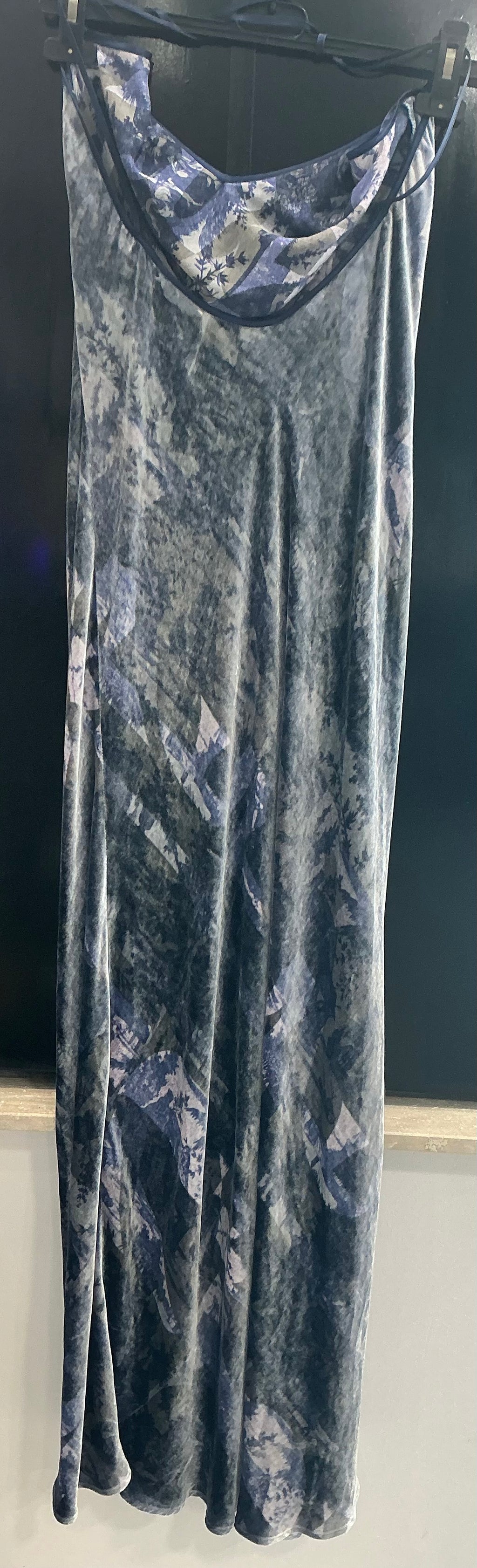 Vestito Pierre Louis Mascia in Viscosa & Seta Floreale Blu