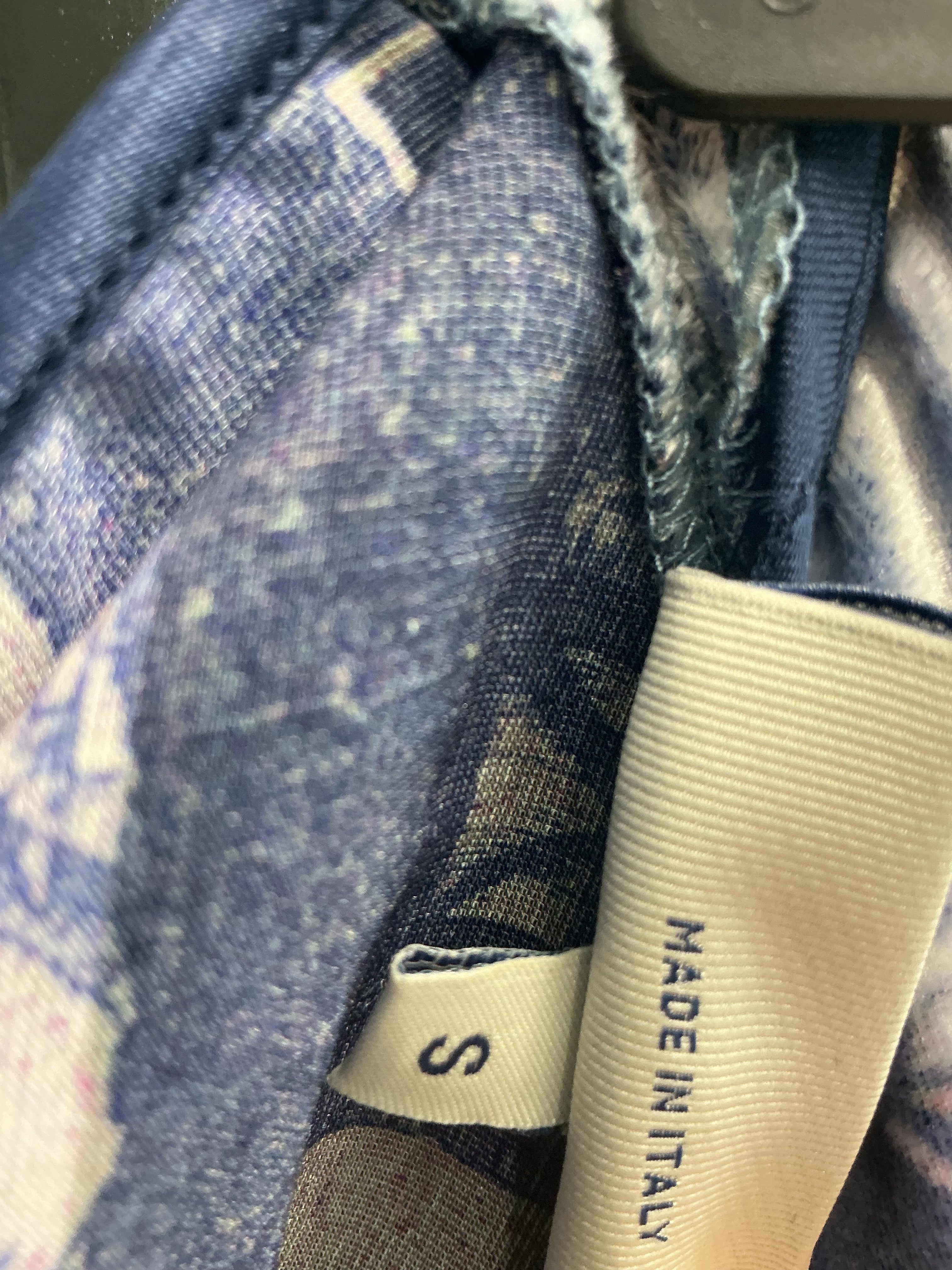 Vestito Pierre Louis Mascia in Viscosa & Seta Floreale Blu