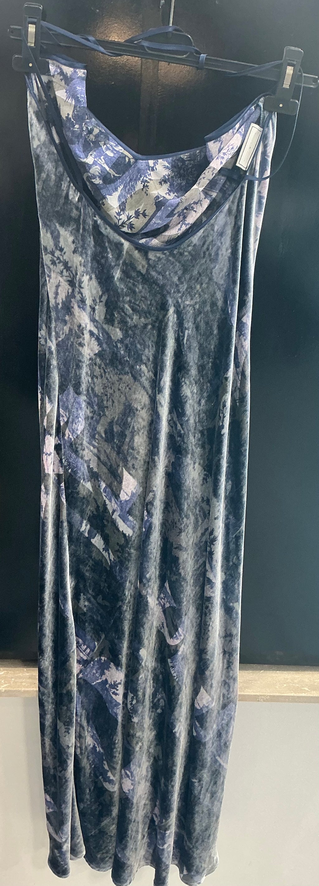 Vestito Pierre Louis Mascia in Viscosa & Seta Floreale Blu