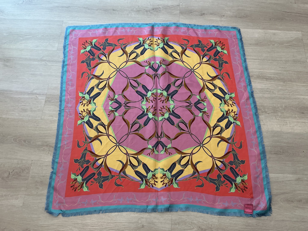 Foulard in Seta Franco Ferrari  Bicolore [Preloved]