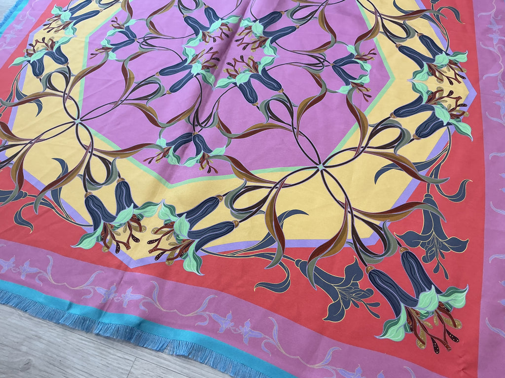 Foulard in Seta Franco Ferrari  Bicolore [Preloved]