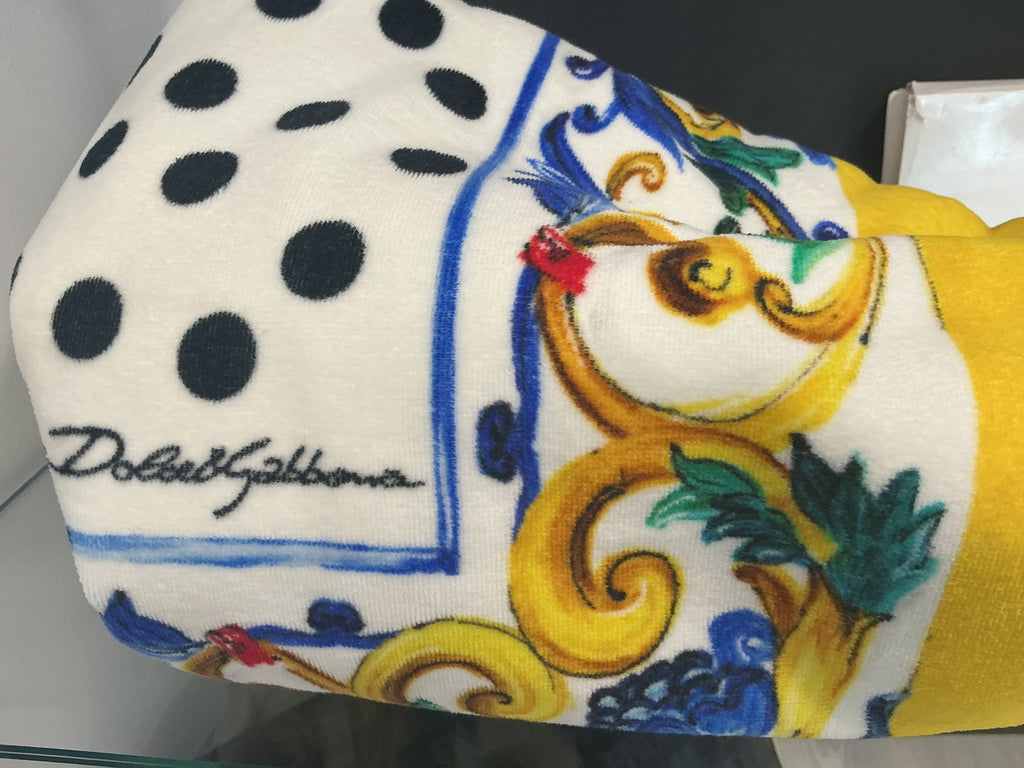Telo Mare Maxi Dolce & Gabbana – Maioliche Siciliane
