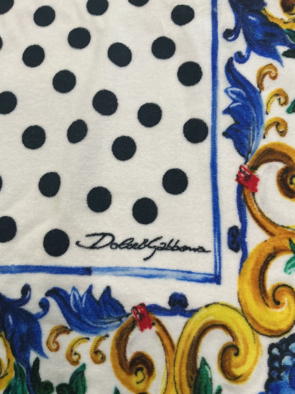 Telo Mare Maxi Dolce & Gabbana – Maioliche Siciliane