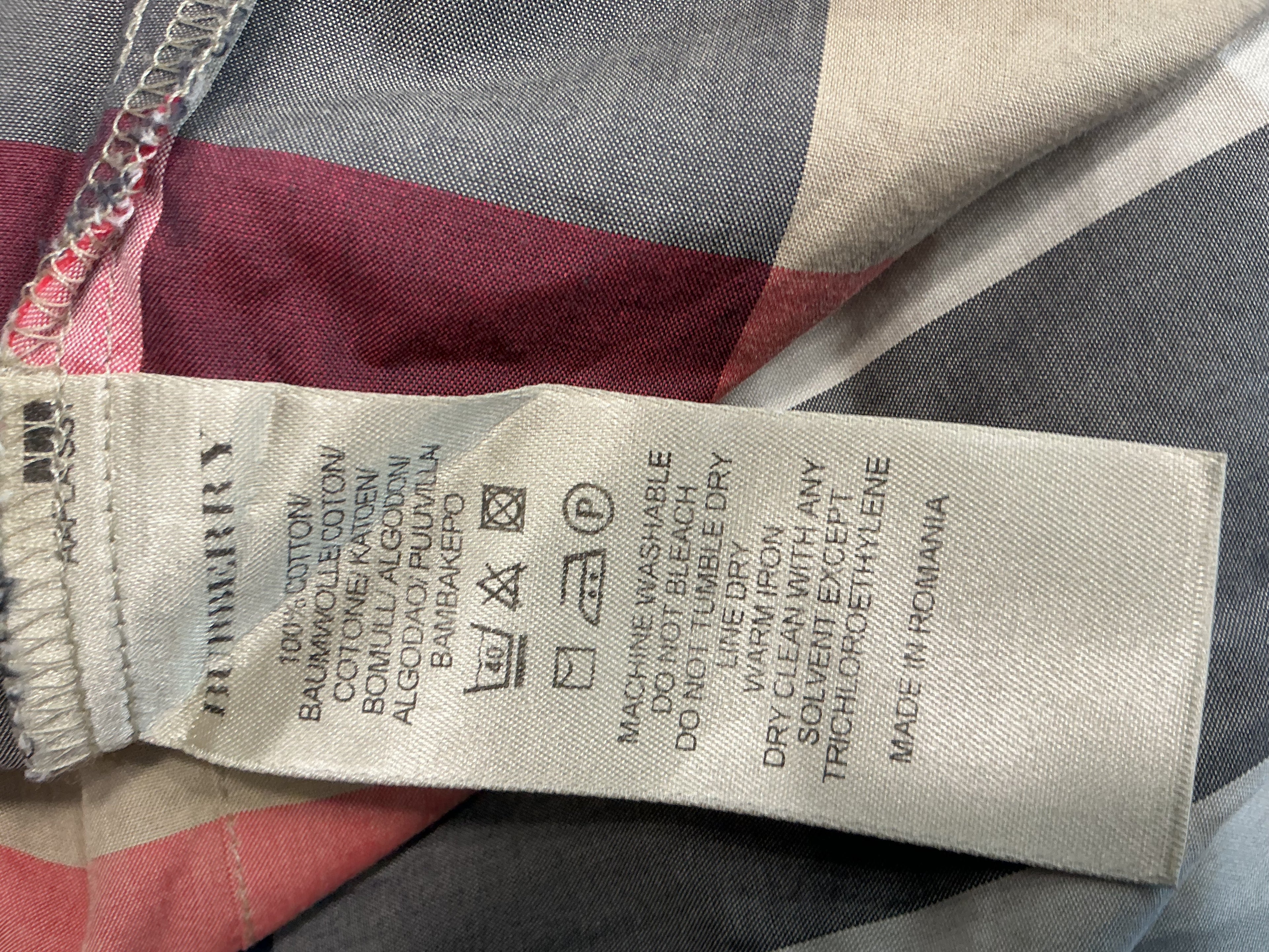Camicia Burberry in cotone [Preloved]