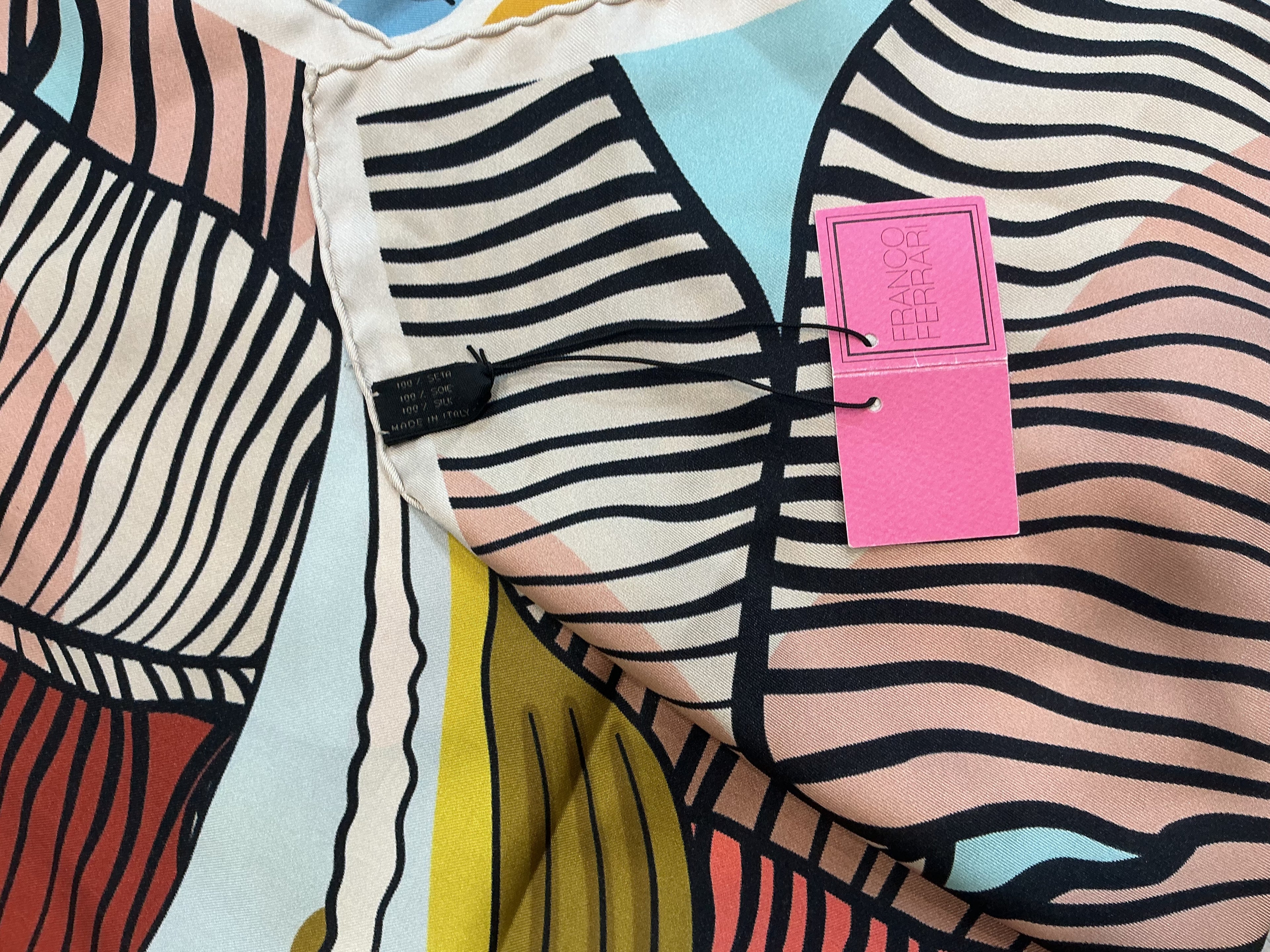 Foulard in Seta 100% Franco Ferrari [Preloved]