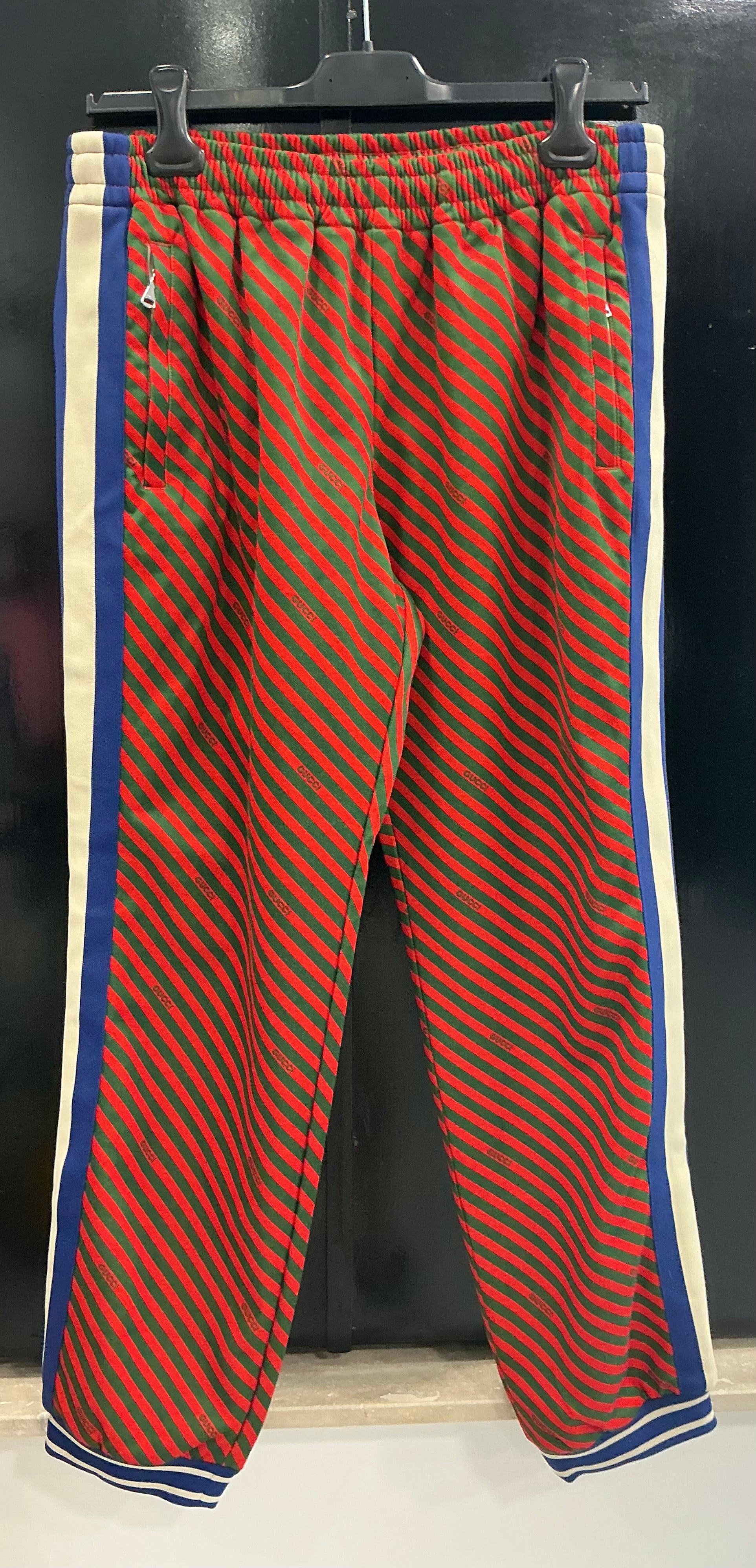 Gucci Diagonal Stripe Jogging Pants – Taglia M