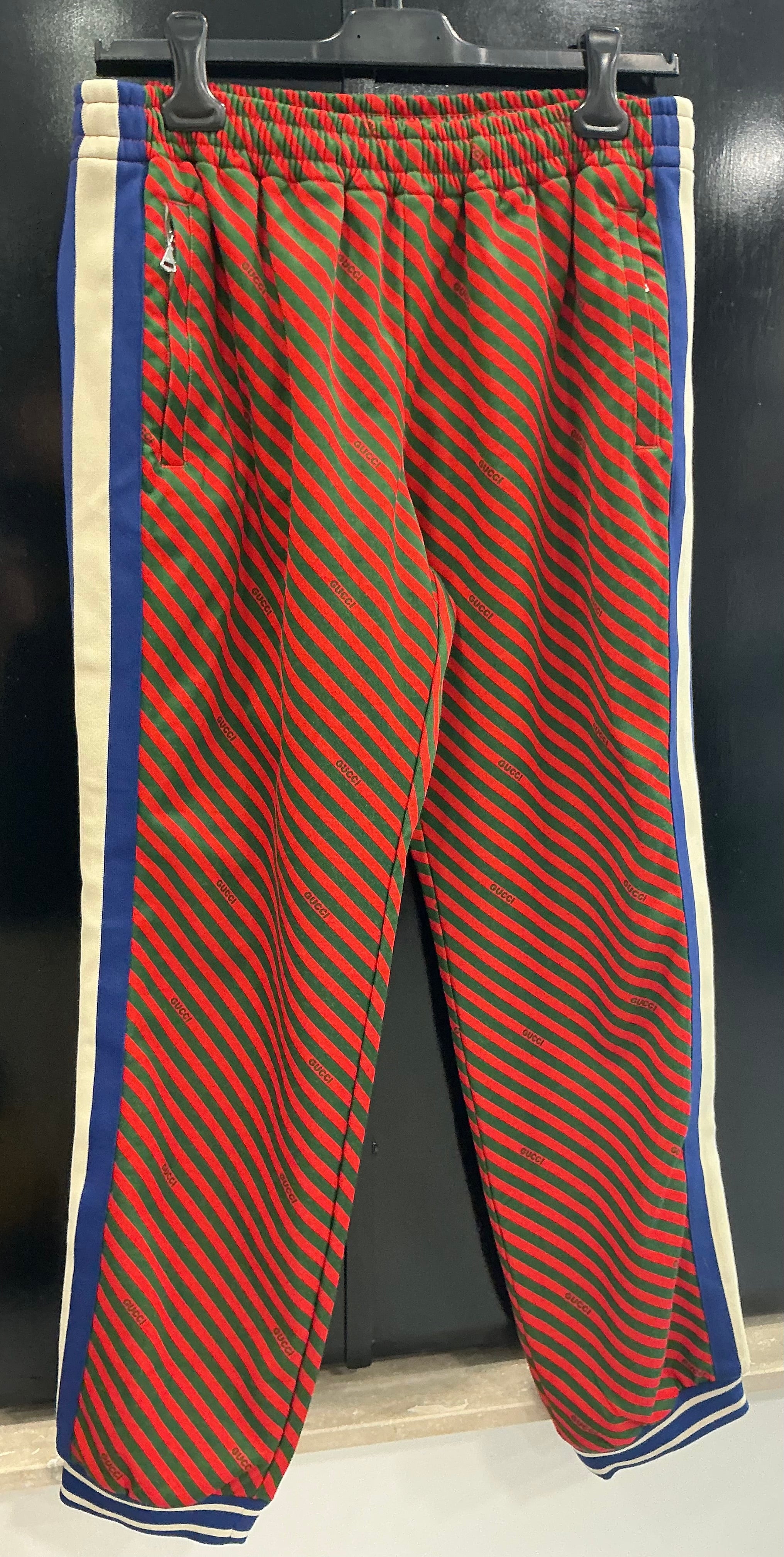 Gucci Diagonal Stripe Jogging Pants – Taglia M