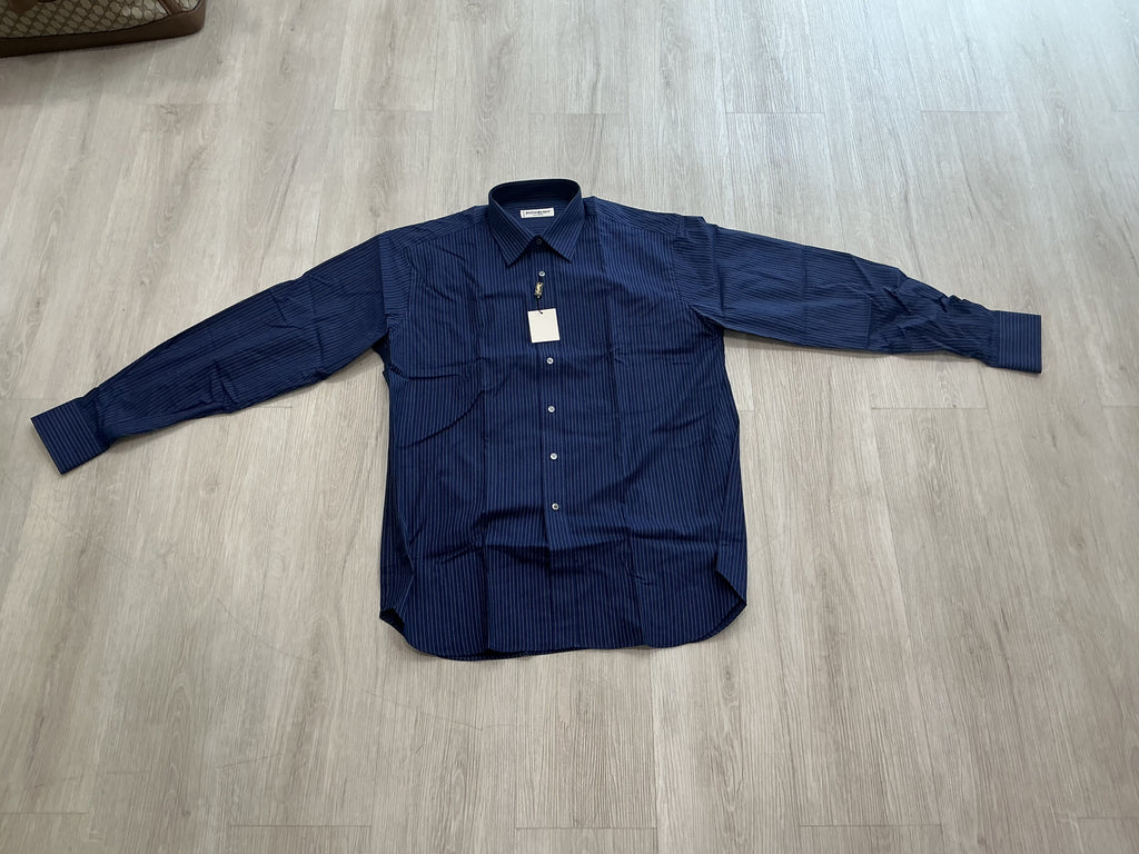 Camicia Yves Saint Laurent Vintage in Cotone Nuova con Scatola