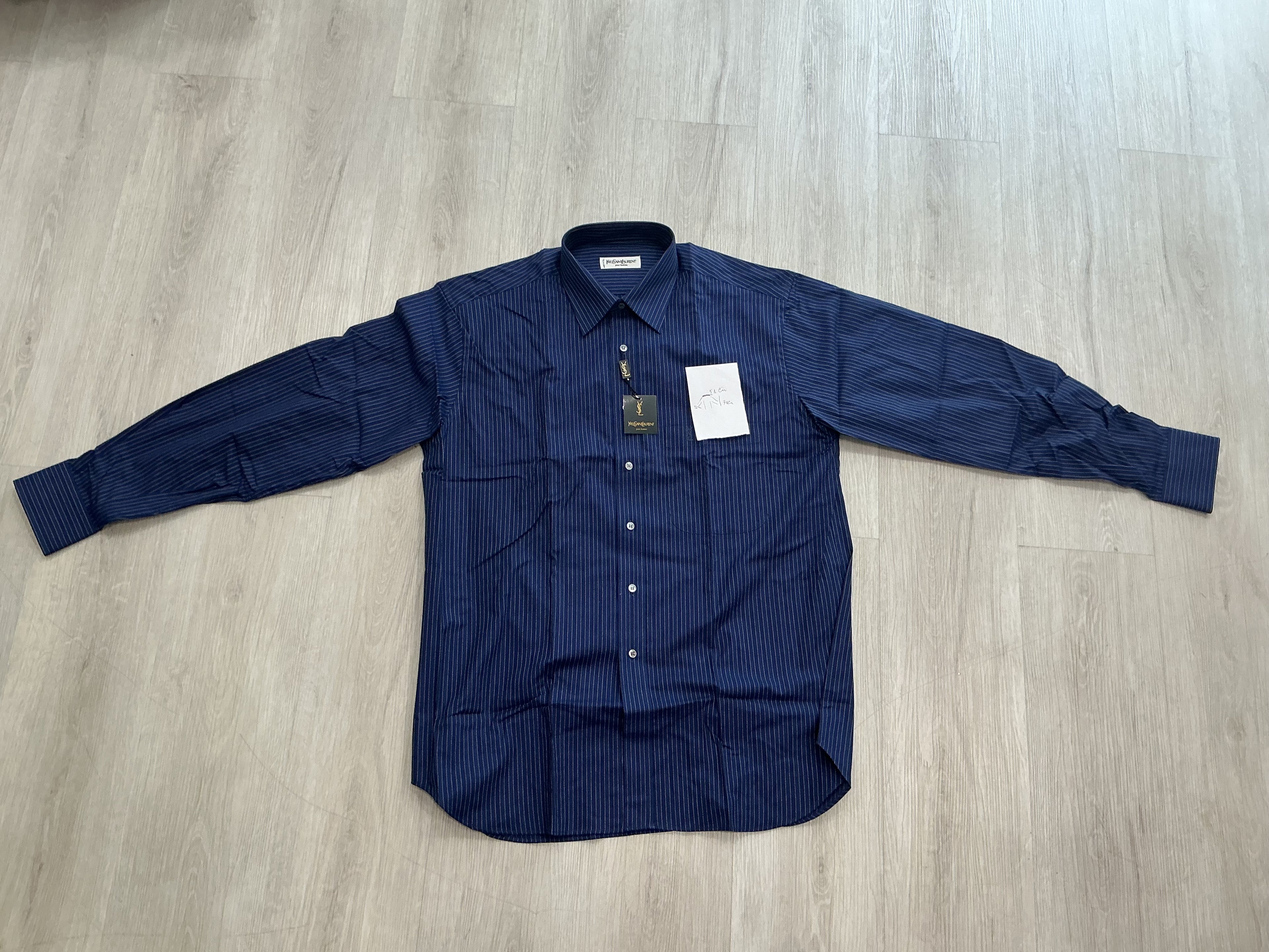 Camicia Yves Saint Laurent Vintage in Cotone Nuova con Scatola