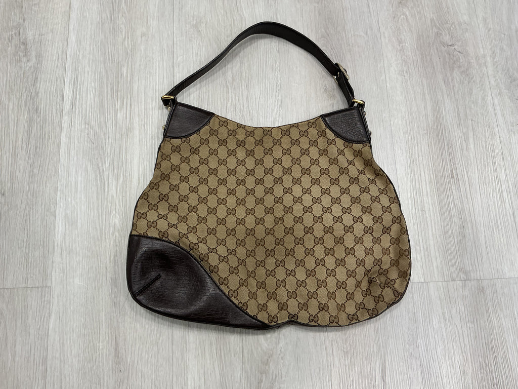 Gucci Hasler Hobo – Tela GG [Preloved]