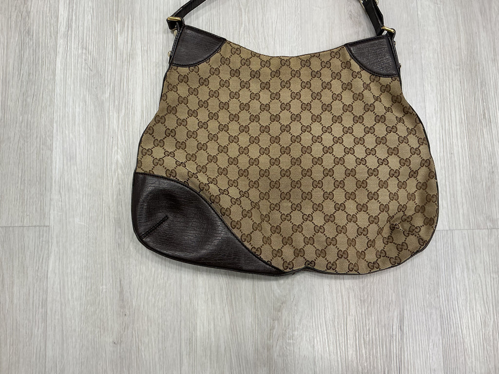 Gucci Hasler Hobo – Tela GG [Preloved]