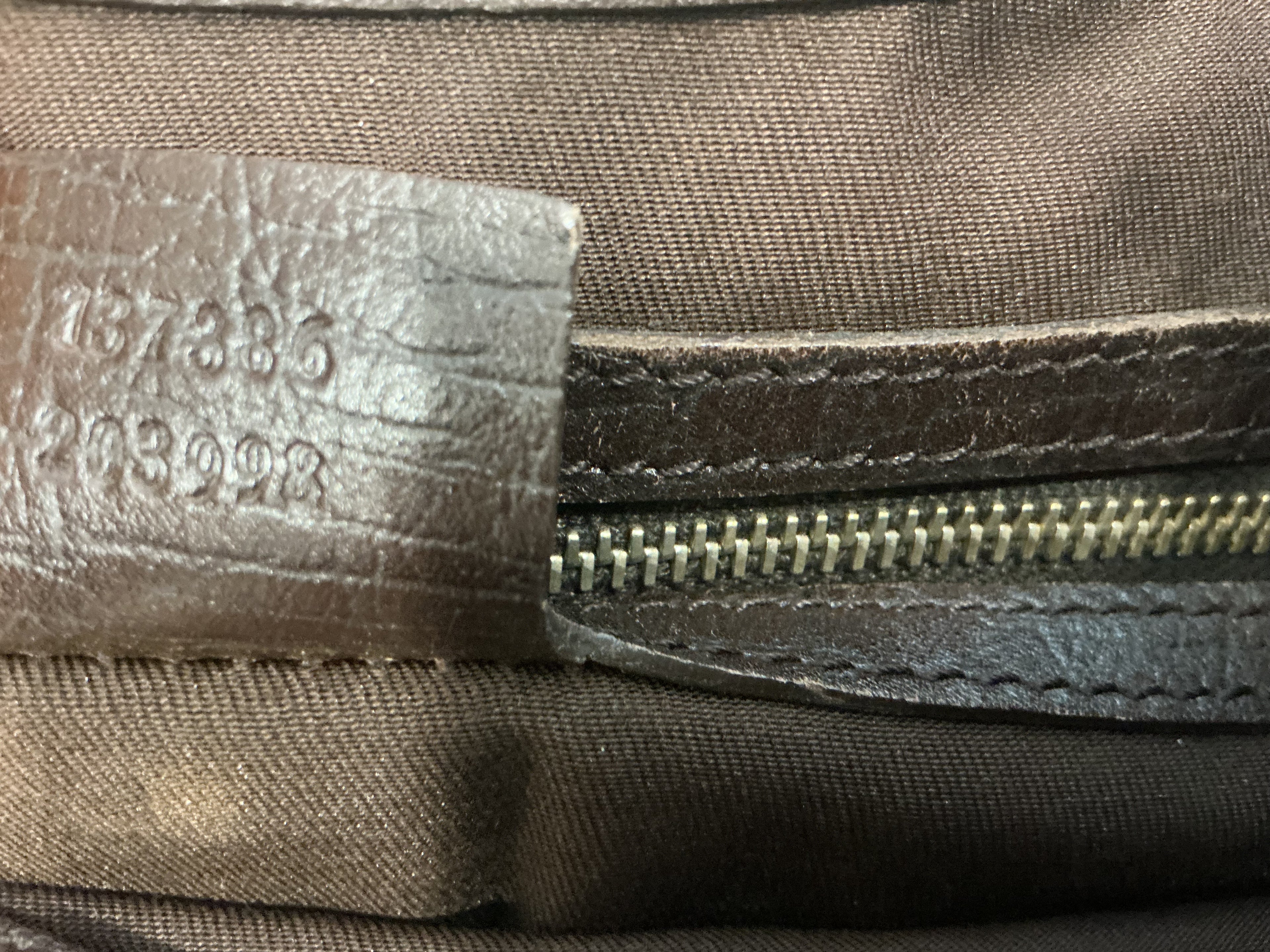 Gucci Hasler Hobo – Tela GG [Preloved]