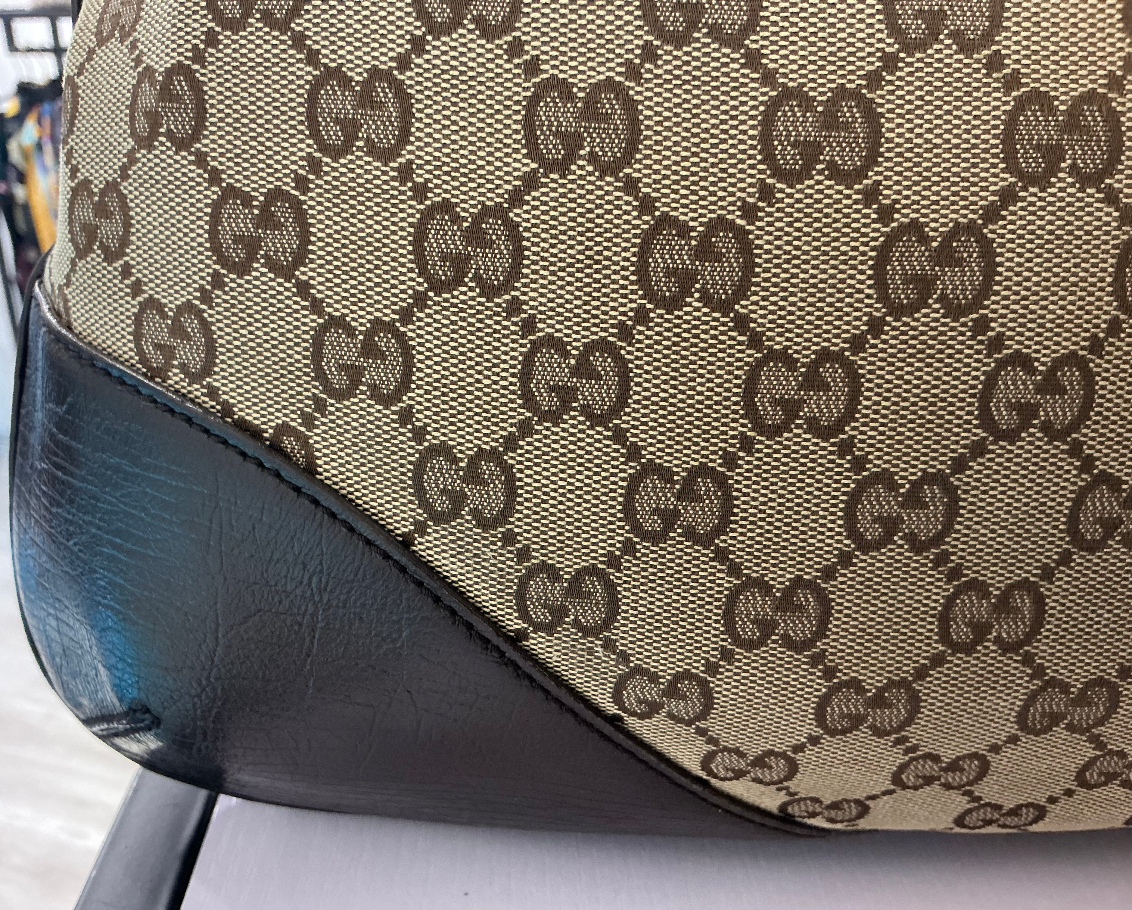 Gucci Hasler Hobo – Tela GG [Preloved]
