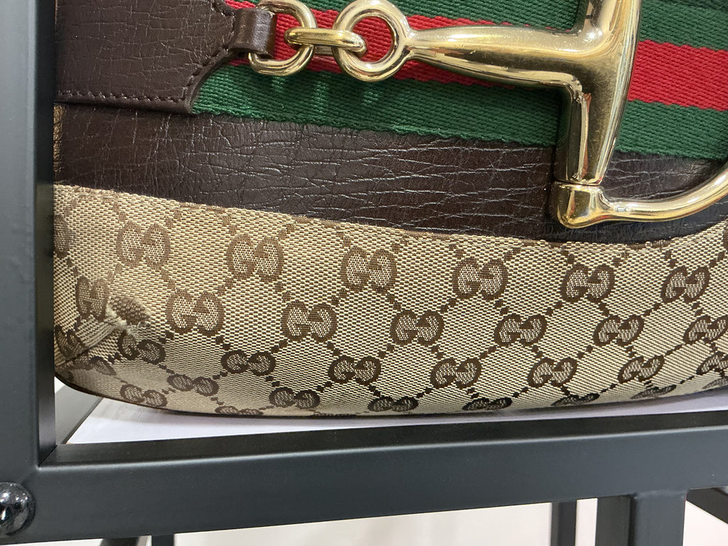 Gucci Hasler Hobo – Tela GG [Preloved]