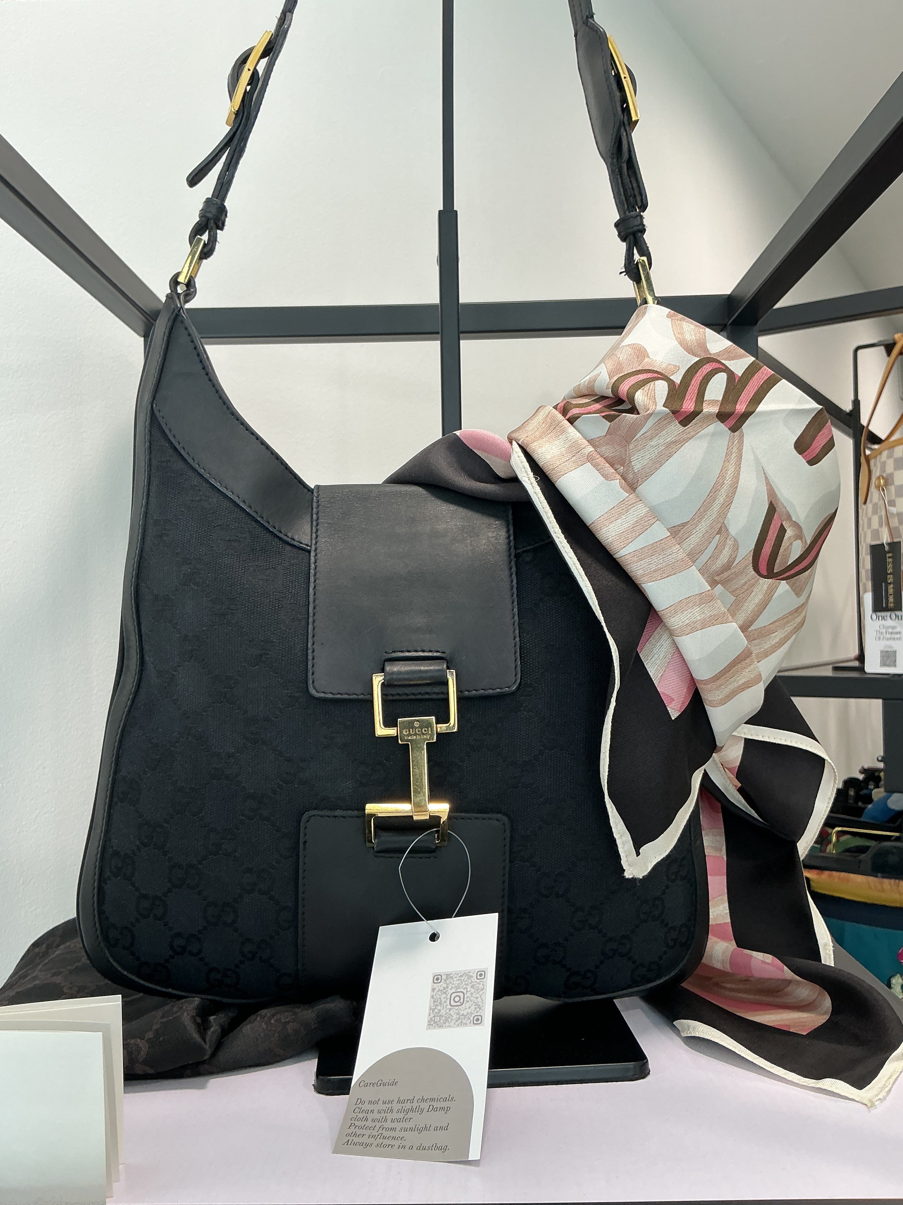 Borsa Gucci Jackie vintage nera [Preloved]