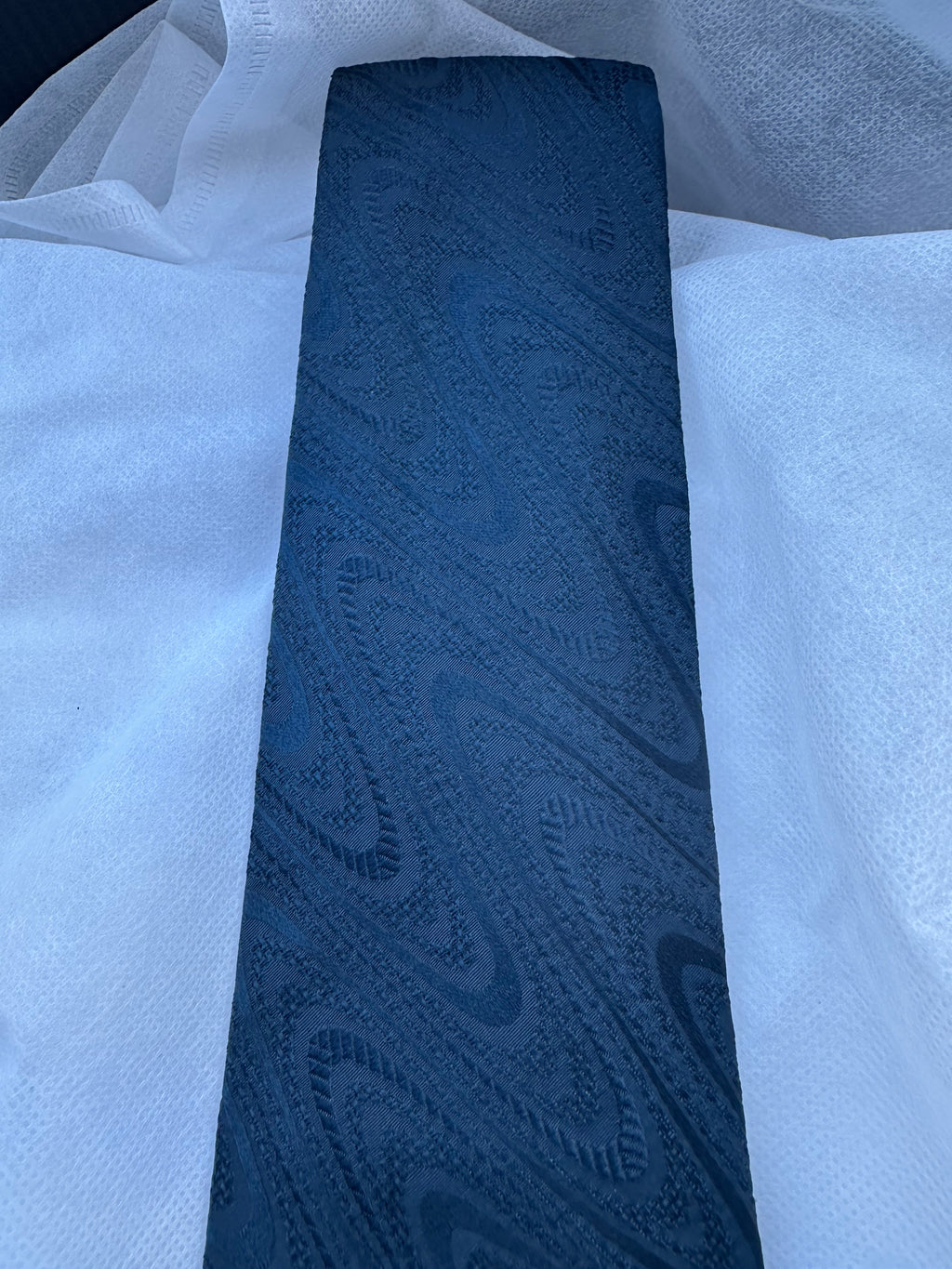 Cravatta Gucci in Seta 100% – Blu [Preloved]